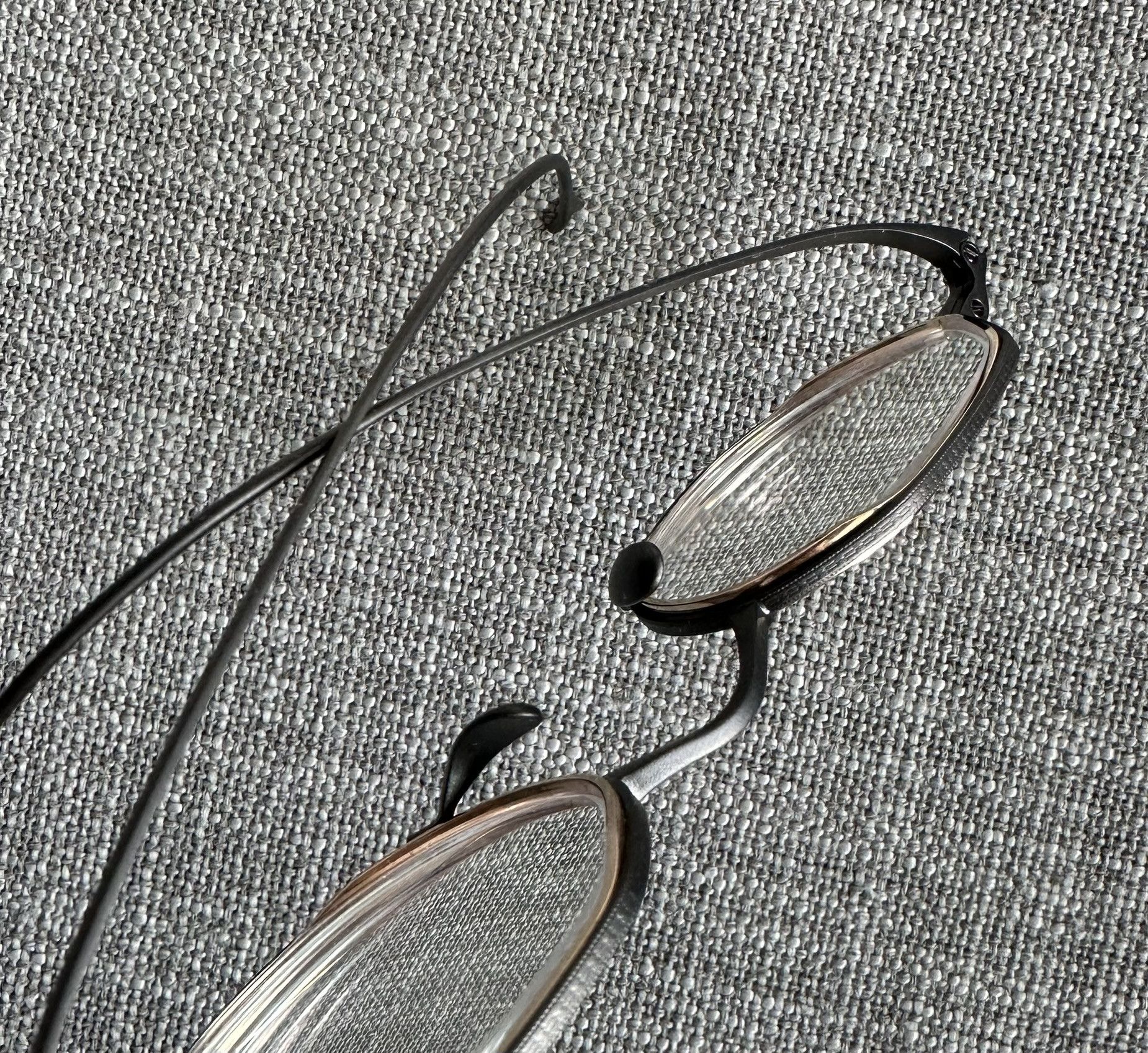 Other Kame ManNen 1231 Intellectual Glasses Gun Metal With Gold Size ONE SIZE - 7 Thumbnail