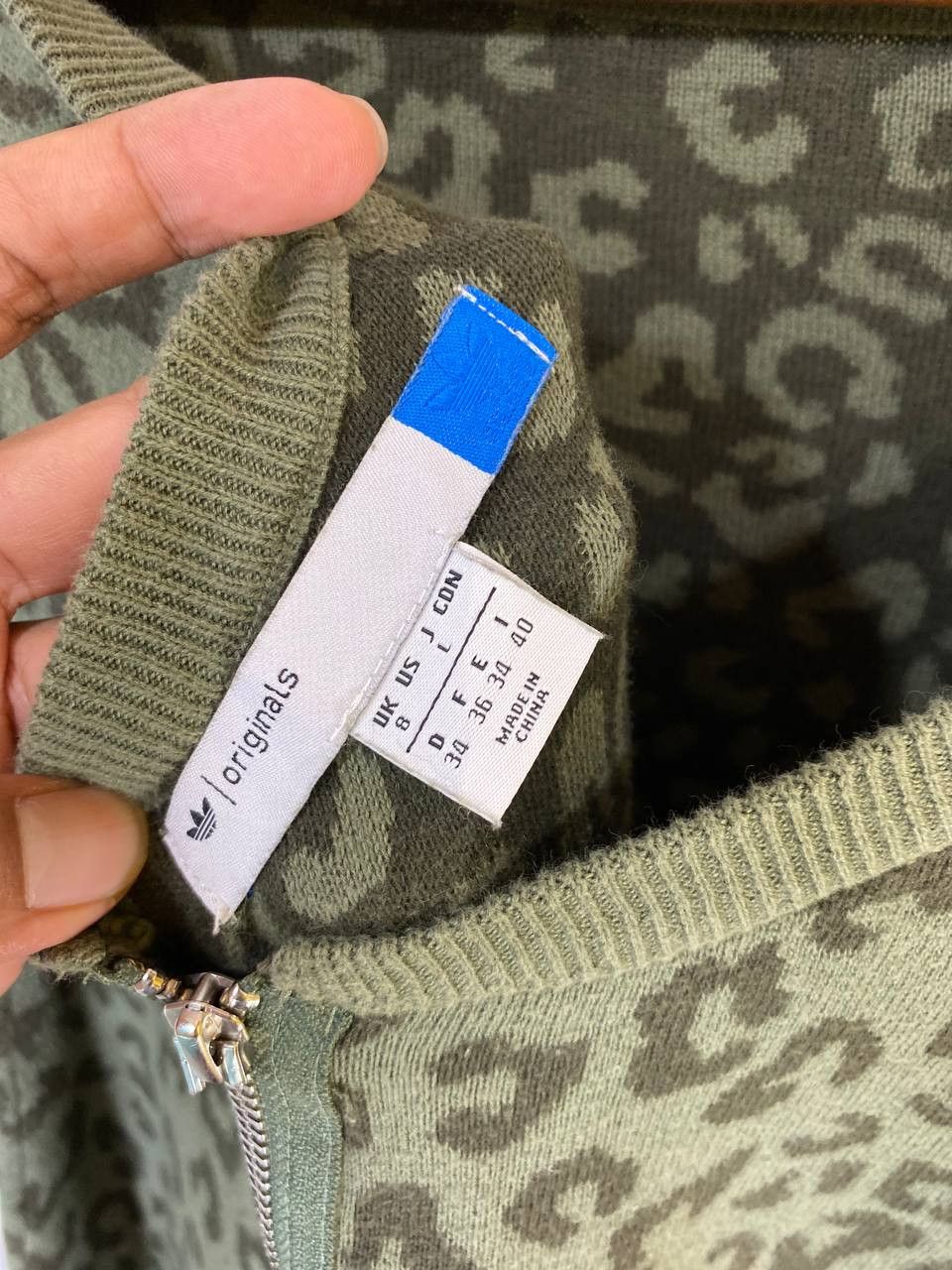 Adidas adidas leopard design cotton jacket nice design Size L / US 10 / IT 46 - 5 Thumbnail