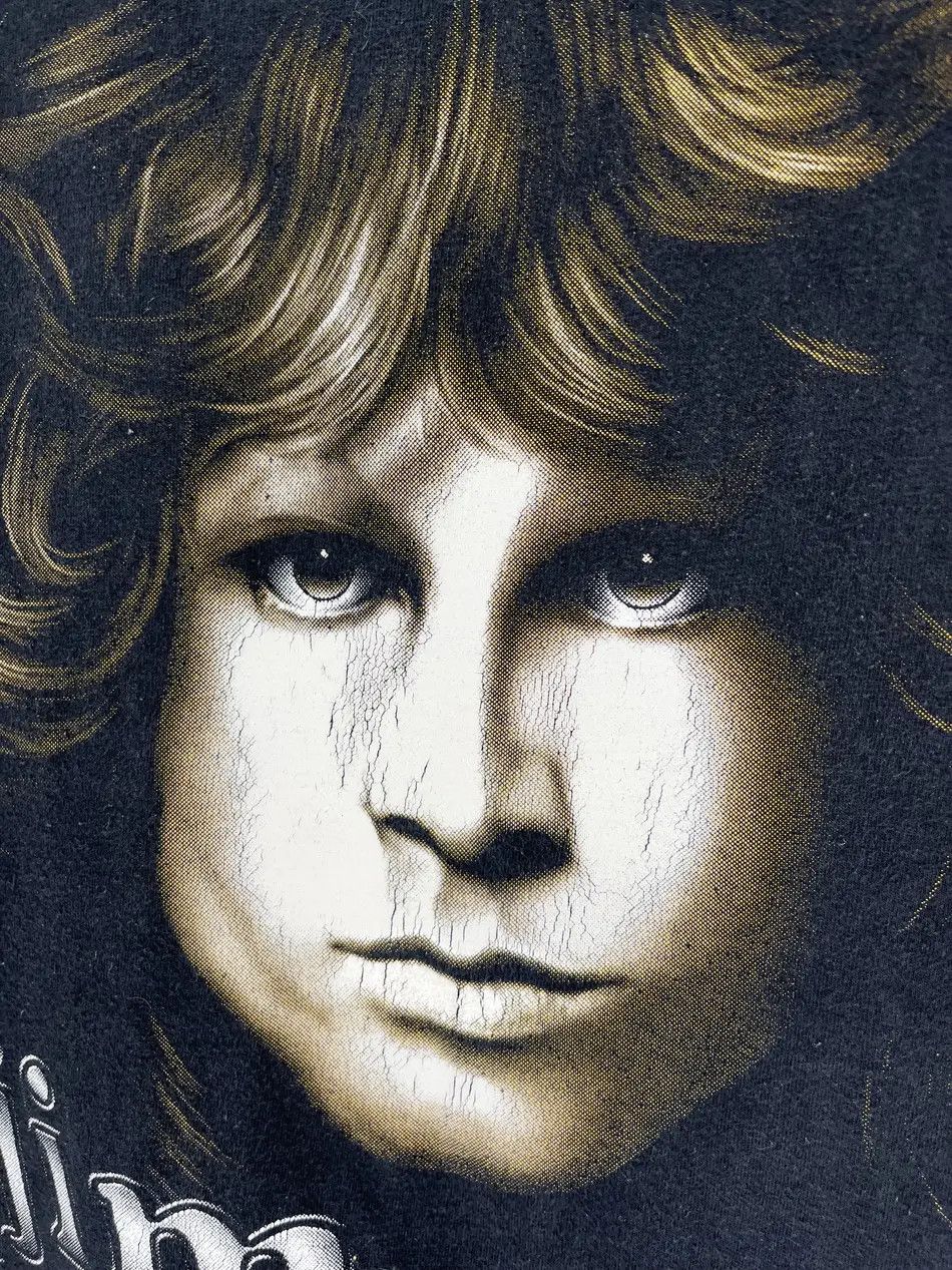 Band Tees × Vintage Vintage Y2k Jim Morrison The Doors Rare T-Shirt Band Tee Size US S / EU 44-46 / 1 - 7 Thumbnail