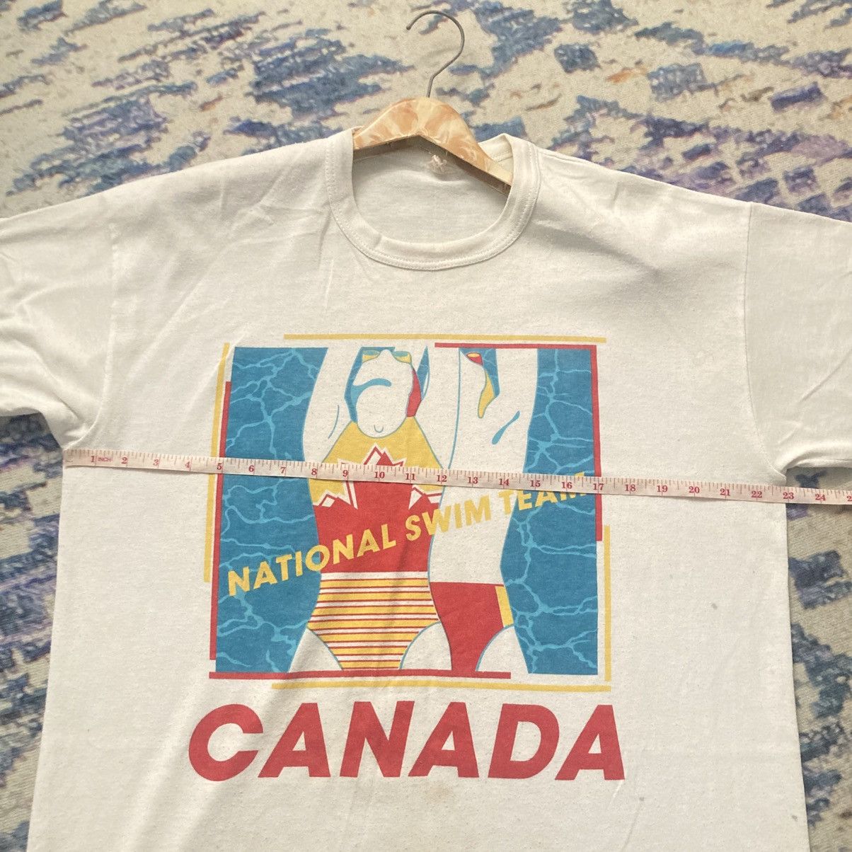 Vintage Canada Vintage Athlete Tee 80’s Size US XL / EU 56 / 4 - 2 Thumbnail