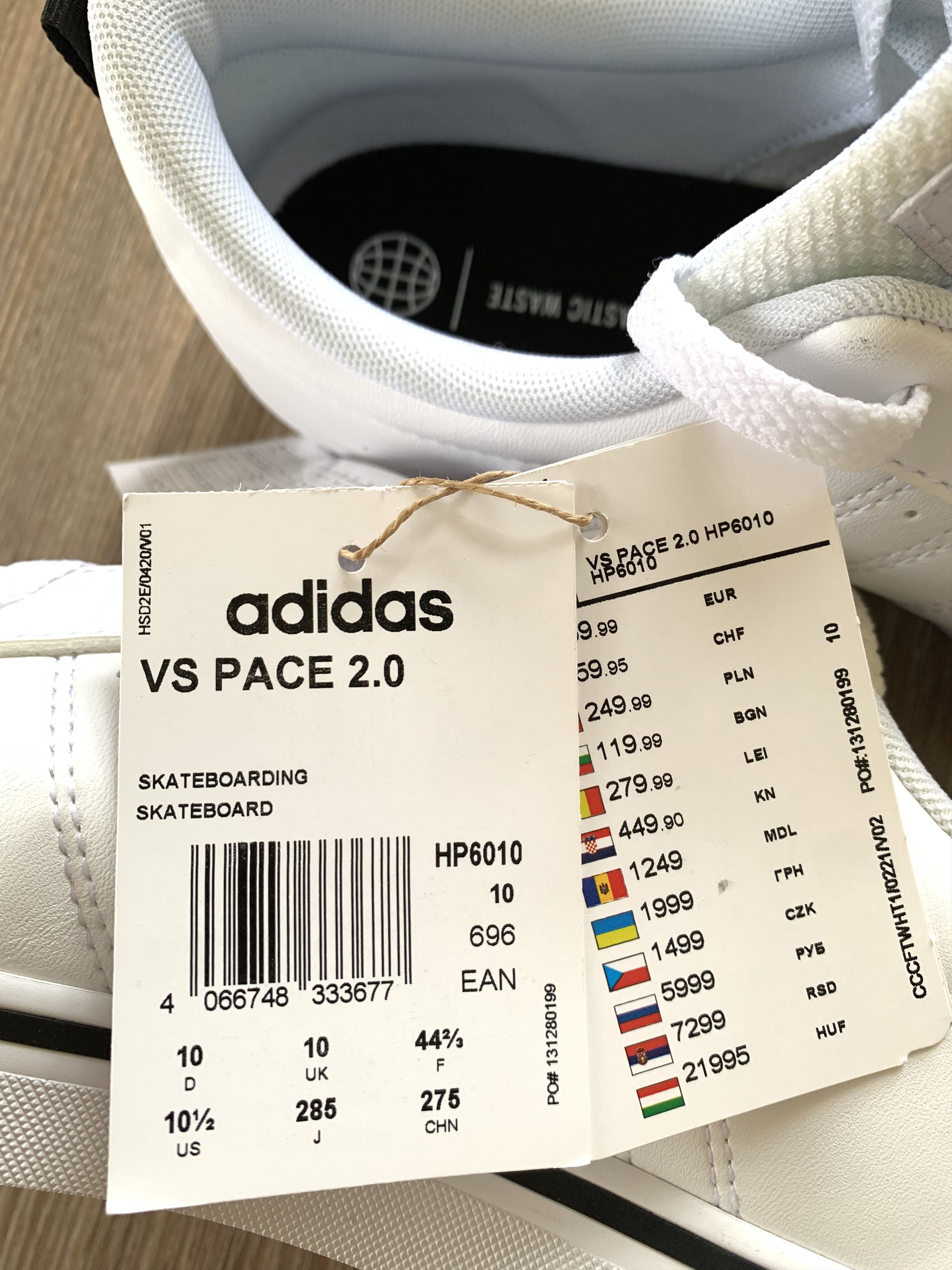 Adidas Adidas VS Pace 2.0 Shoes Sneakers Size US 11 / EU 44 - 6 Thumbnail