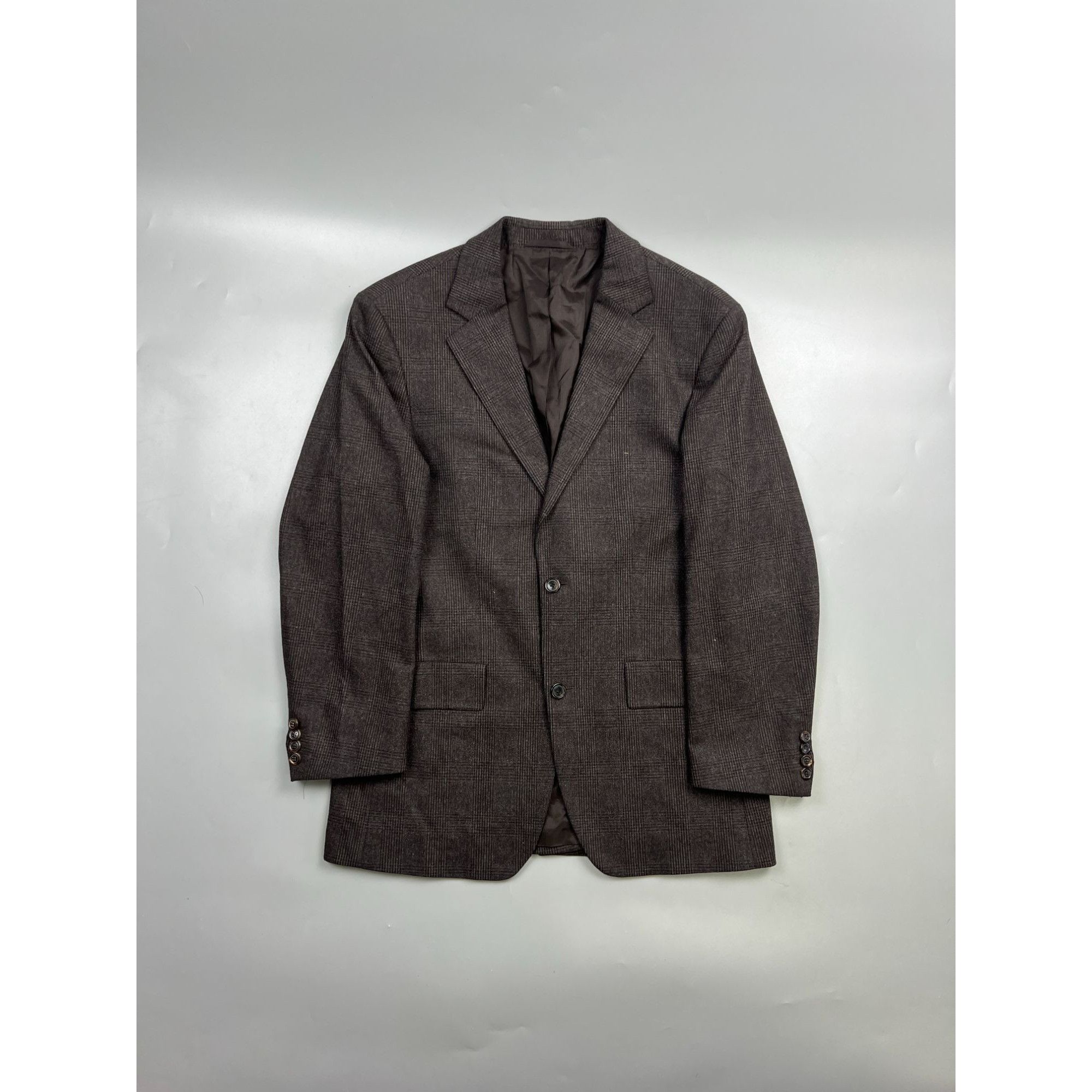 Hugo Boss Hugo Boss Maxwell Wool Blend Tartan Blazer (Y0785) Size 38R - 1 Thumbnail