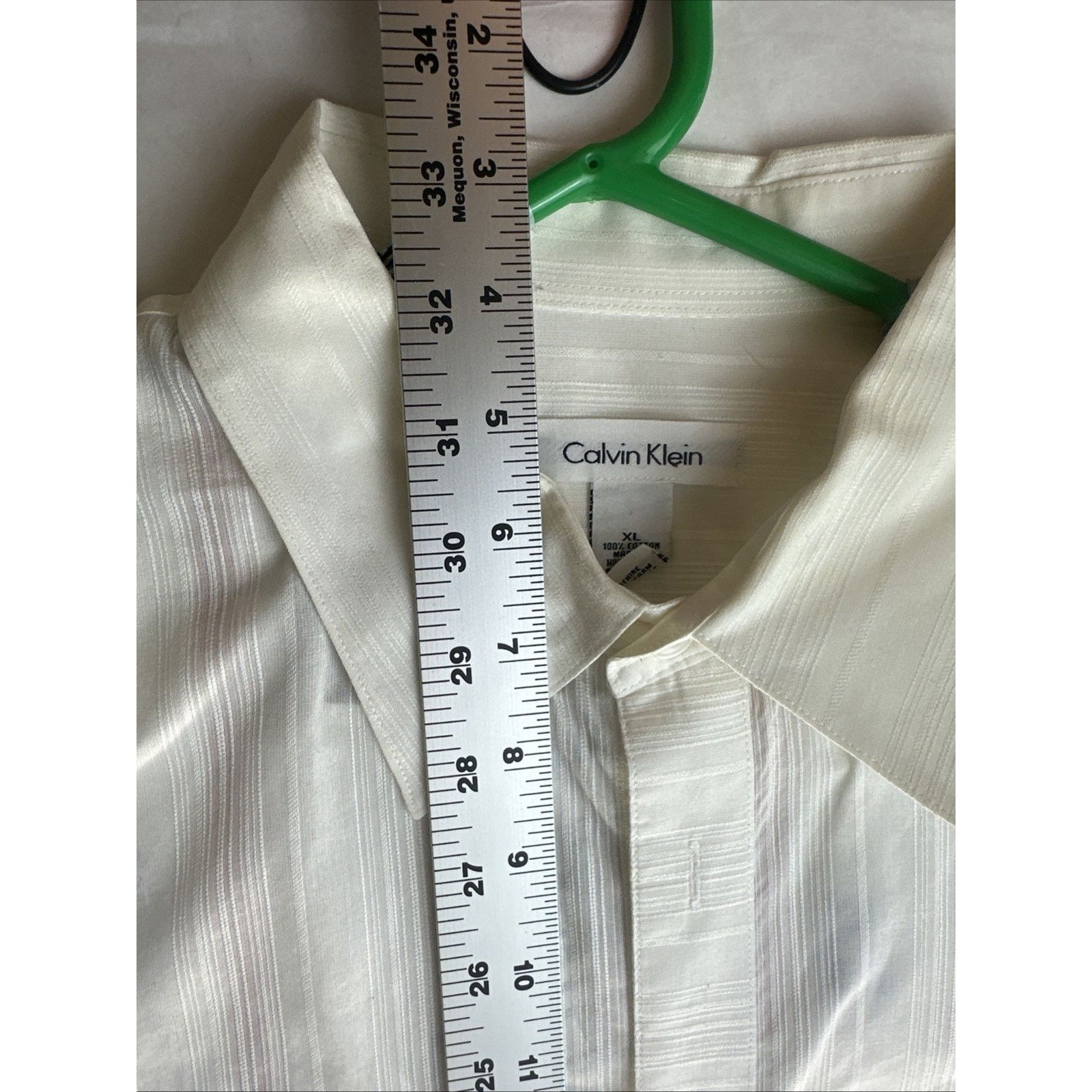 Calvin Klein Calvin Klein White Vintage Long-Sleeve Button-Up Shirt XL Size US XL / EU 56 / 4 - 6 Thumbnail