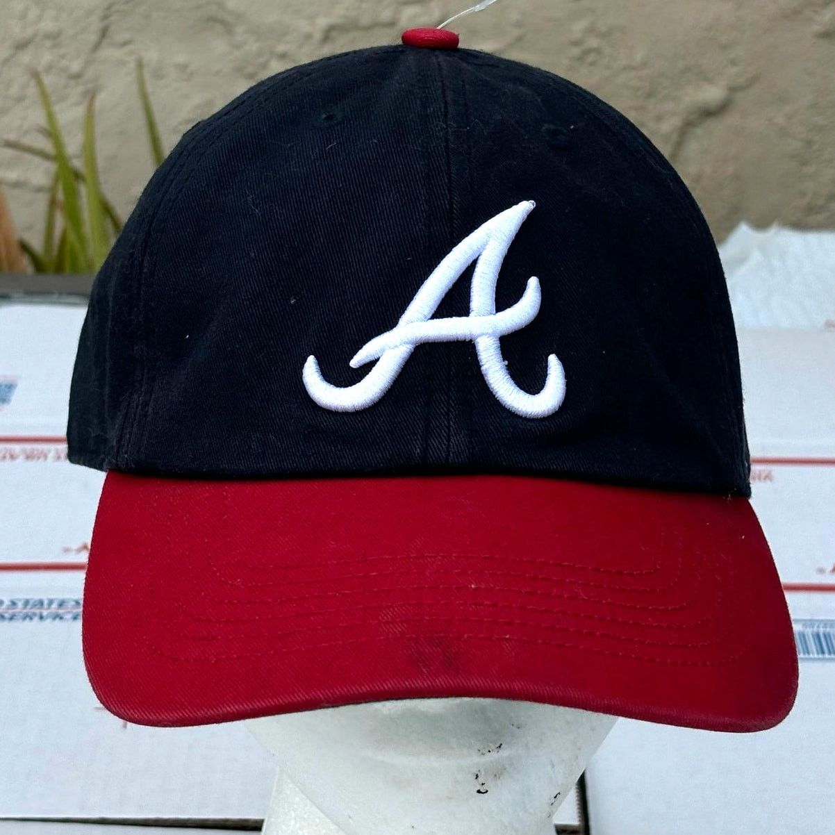 MLB Red Atlanta Braves MLB Men's Hat Size ONE SIZE - 1 Thumbnail