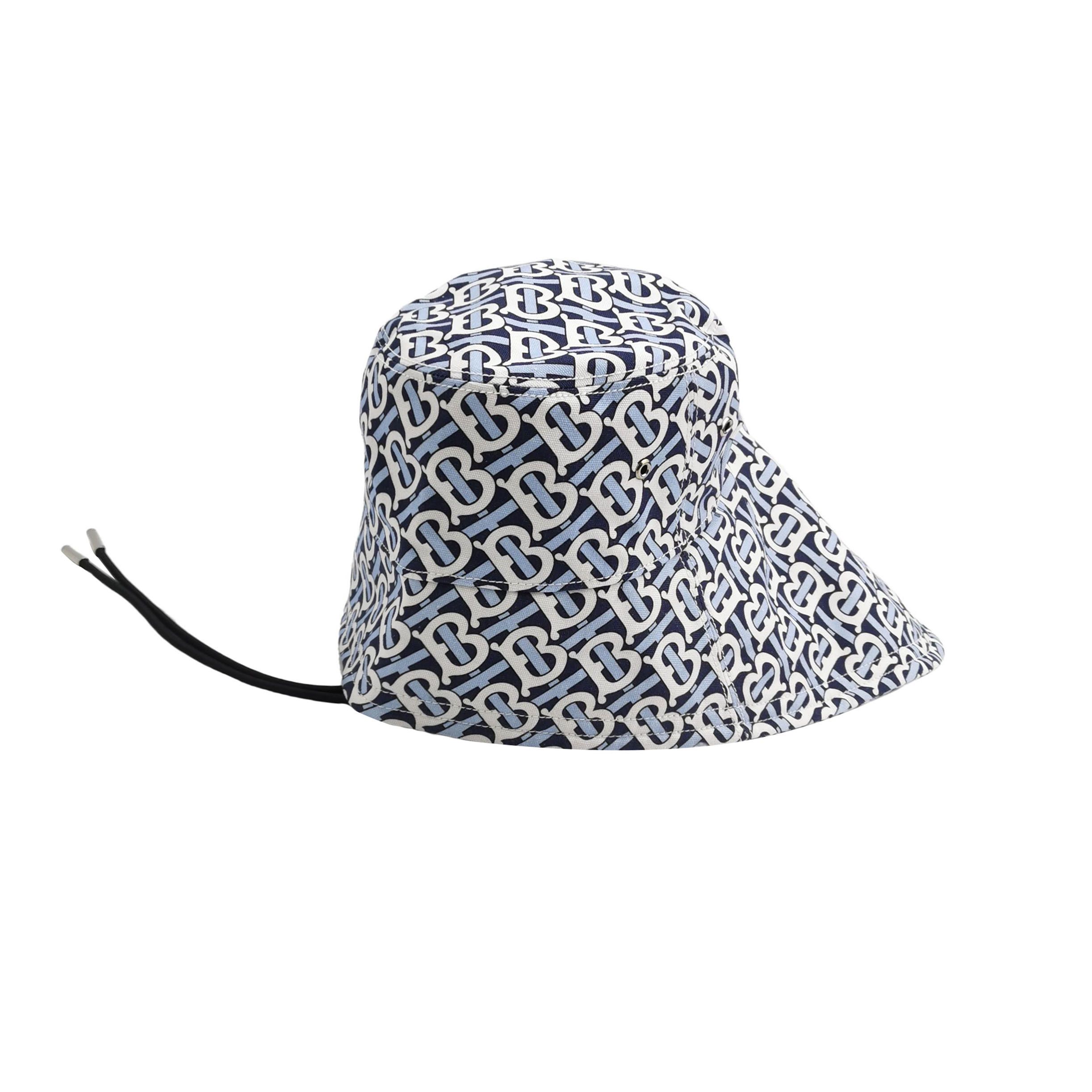 Burberry Burberry TB Monogram Bucket Hat Size L Size ONE SIZE - 1 Thumbnail