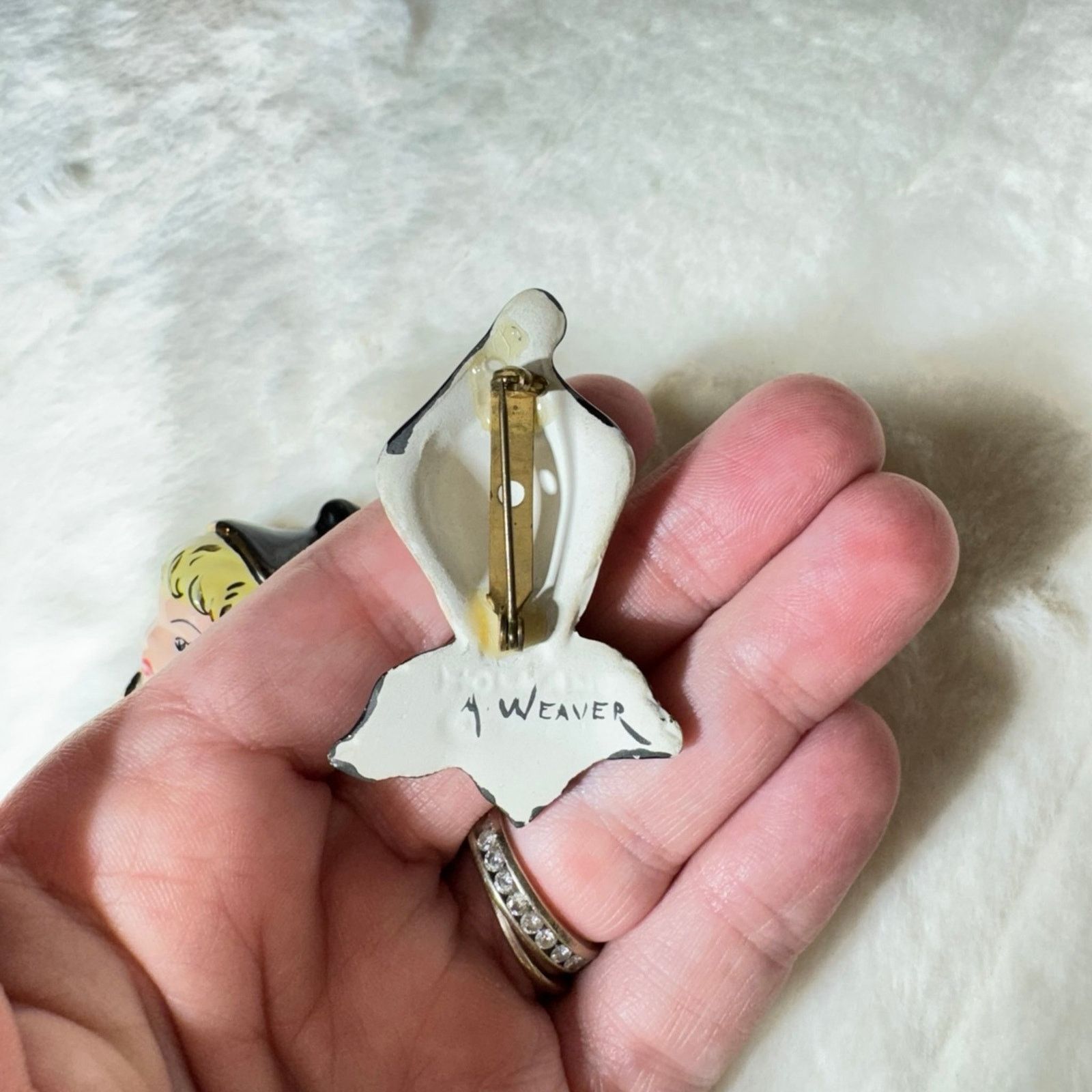 NBDN Nobrandedon VTG ceramic pixie pins Size ONE SIZE - 5 Thumbnail