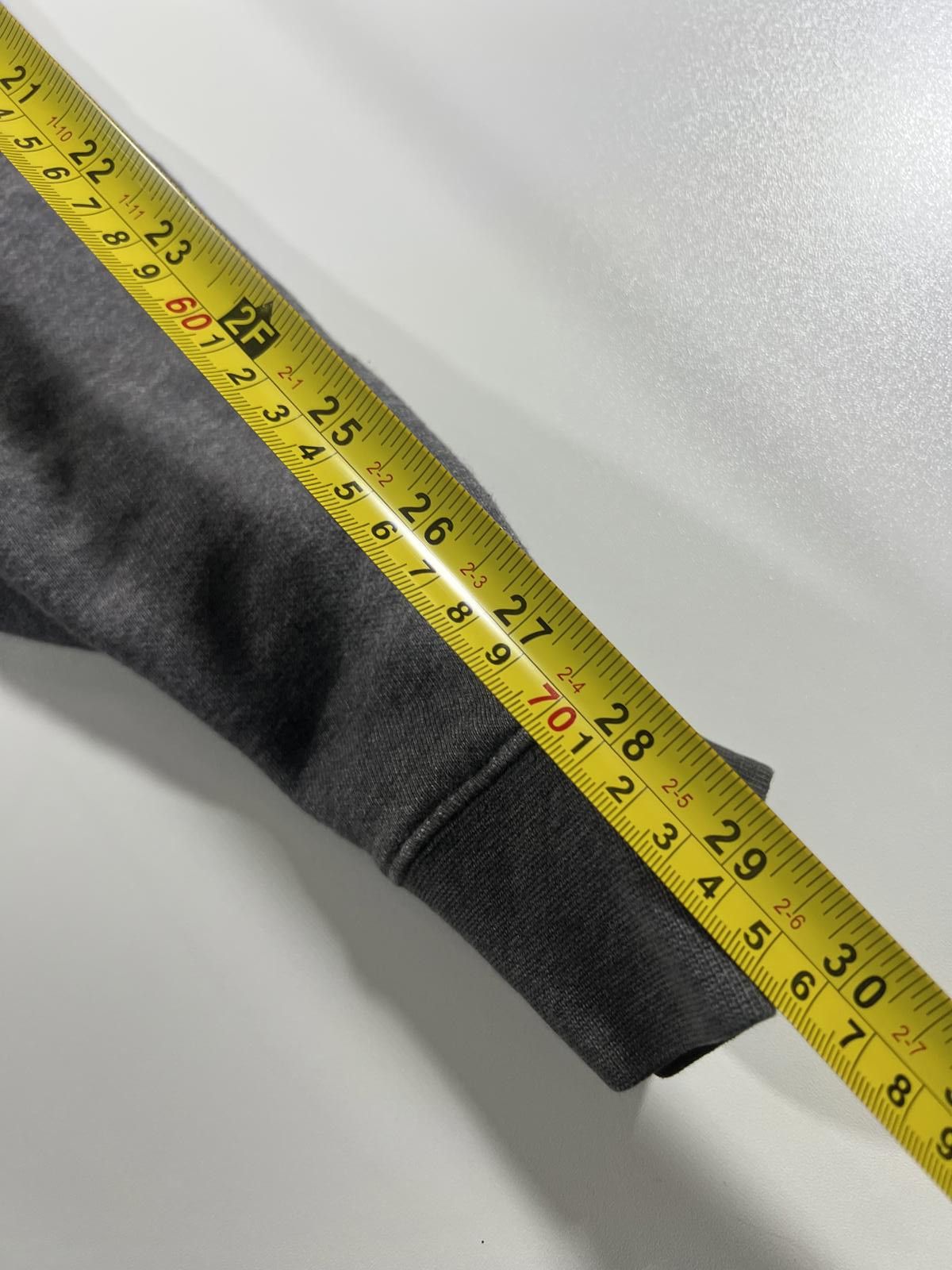 Nike Vintage Nike Grey Hooded Sweatshirt with Front Pocket Size US XL / EU 56 / 4 - 9 Thumbnail