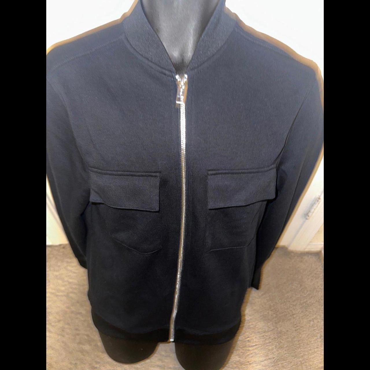 H&M Mens Black Used Hm Bomber Size US S / EU 44-46 / 1 - 1 Thumbnail