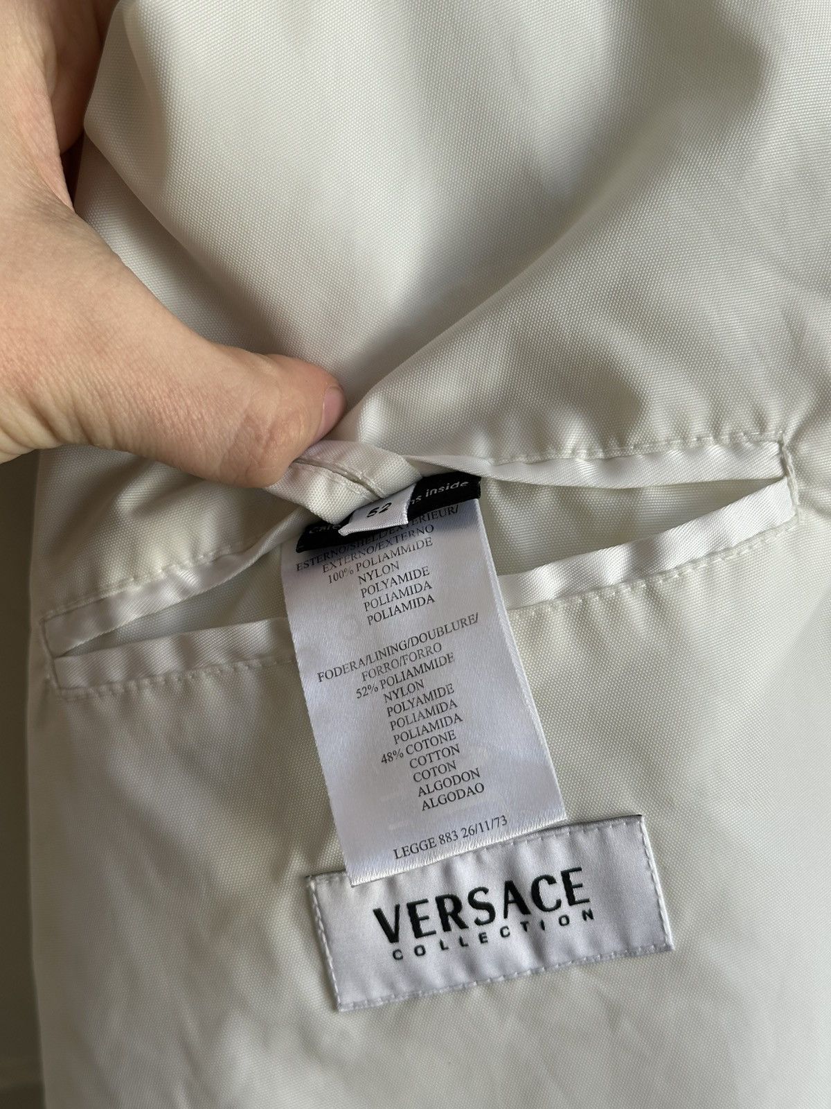 Versace Versace Collection Vintage Rare Luxury Cropped Zipper Jacket Size US M / EU 48-50 / 2 - 8 Thumbnail