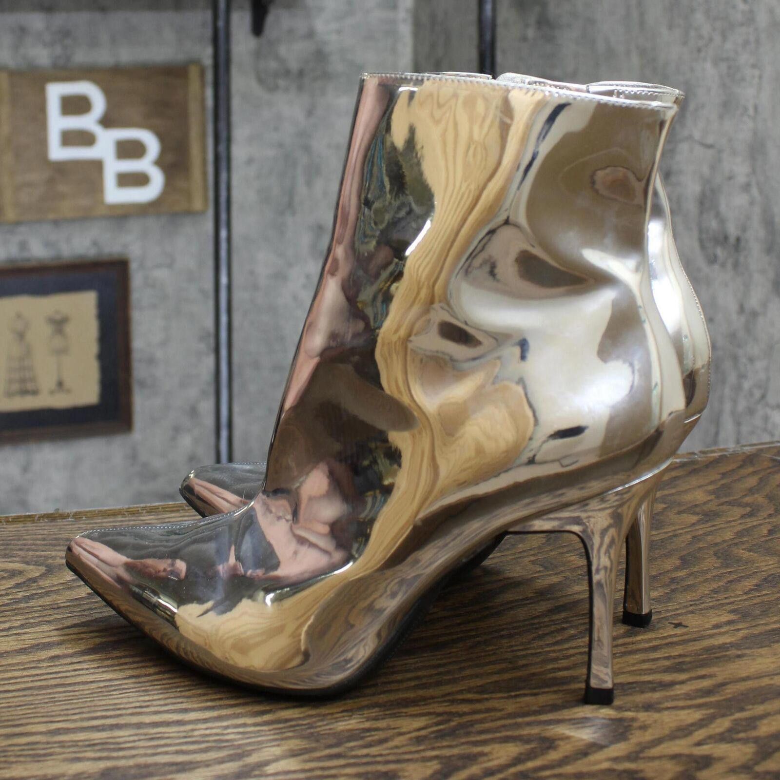 Designer A New Day Shandra Ankle Boots 89008911 Silver Gray 11M Size US 11 / IT 41 - 2 Thumbnail