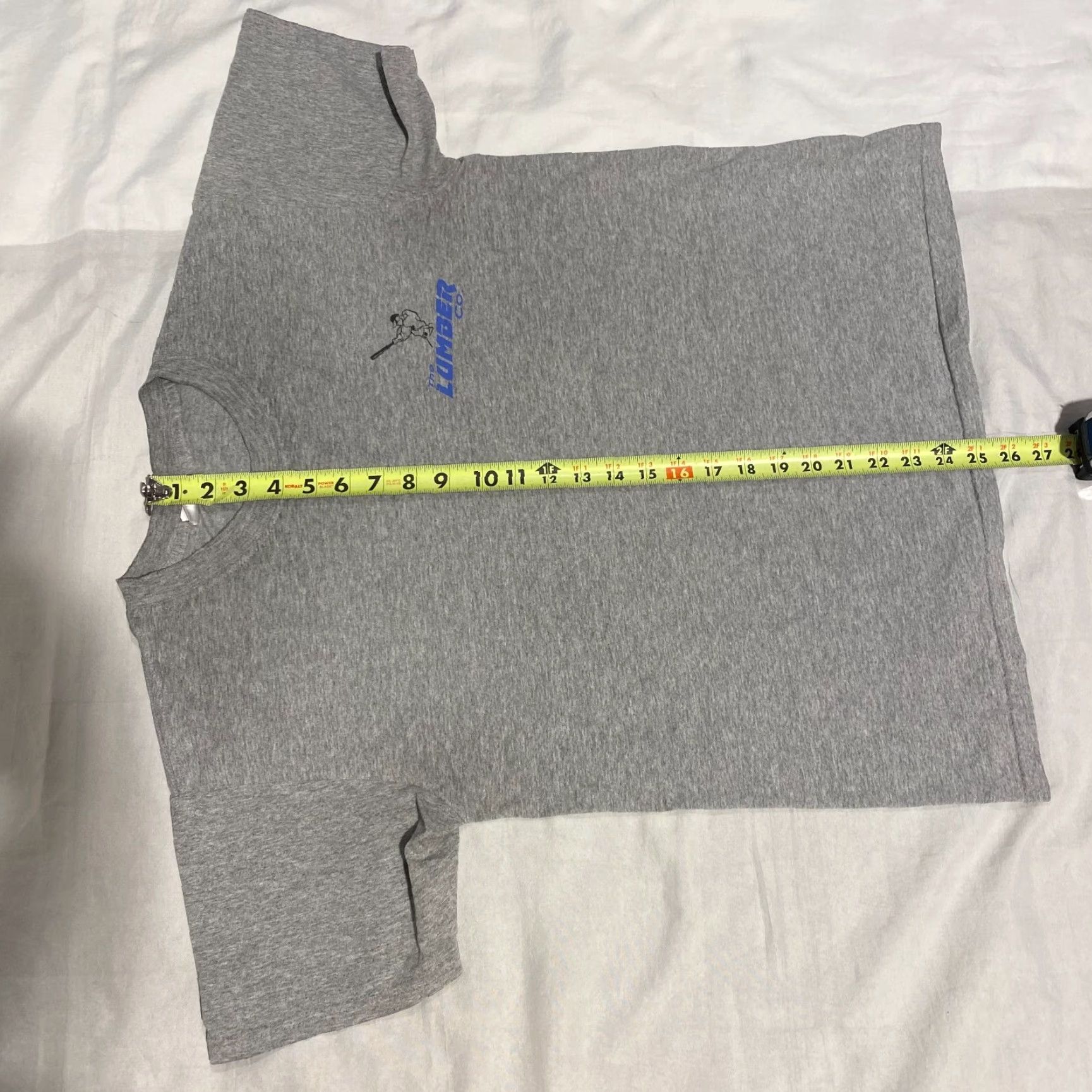 Gildan Vintage Gildan T-Shirt Gray The Lumber Co. Got Stick? Baseball Logo Graphic Crew Neck Short Sleeve L Mens Size US L / EU 52-54 / 3 - 4 Thumbnail