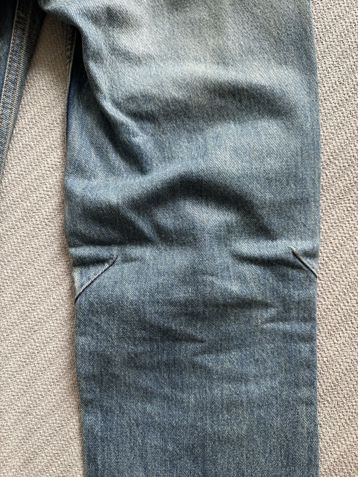 Balenciaga 360 Show Darted Coated Jeans Size US 31 - 8 Thumbnail