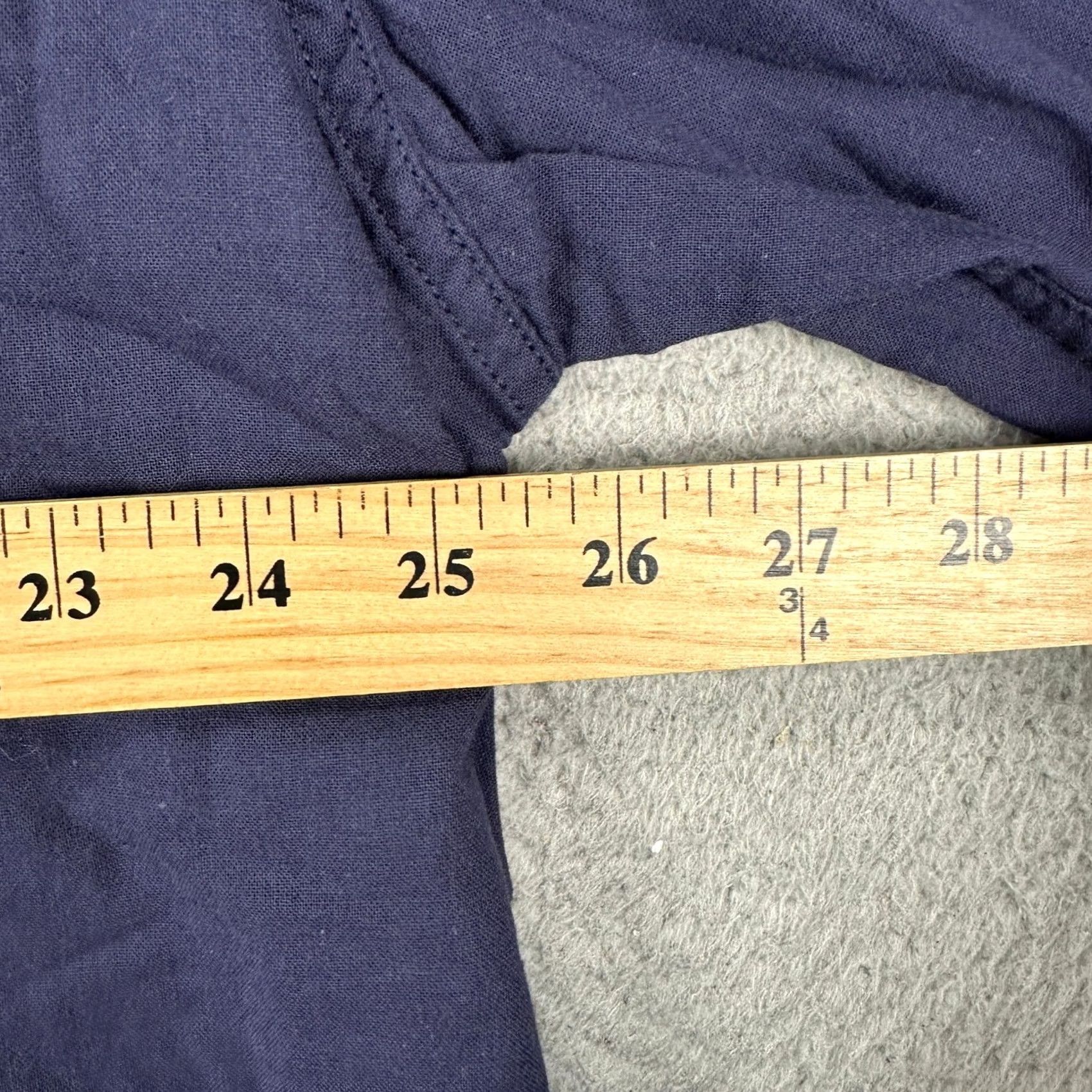 Vintage Woolrich Shirt Button-Up Long Sleeve Navy Blue 2XL Mens Chest 51 in Pockets Collared Casual All Seasons Regular Button Down Size US XXL / EU 58 / 5 - 7 Thumbnail