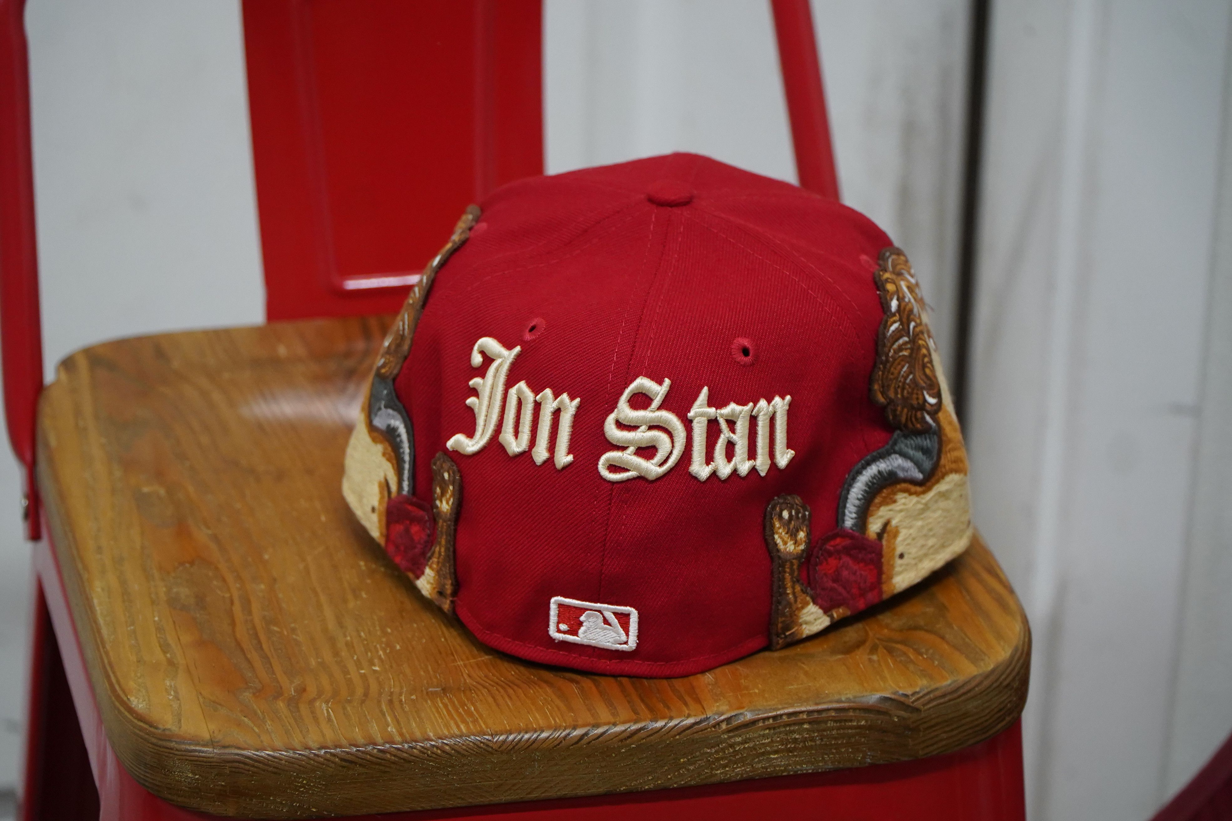 Jon Stan NYC × New Era Jon Stan NYC New York Yankees - Size 7 3/8 Size ONE SIZE - 3 Thumbnail