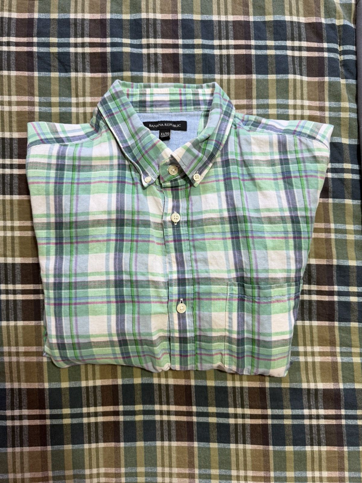 Banana Republic Banana Republic Linen Shirt Size US XL / EU 56 / 4 - 3 Thumbnail