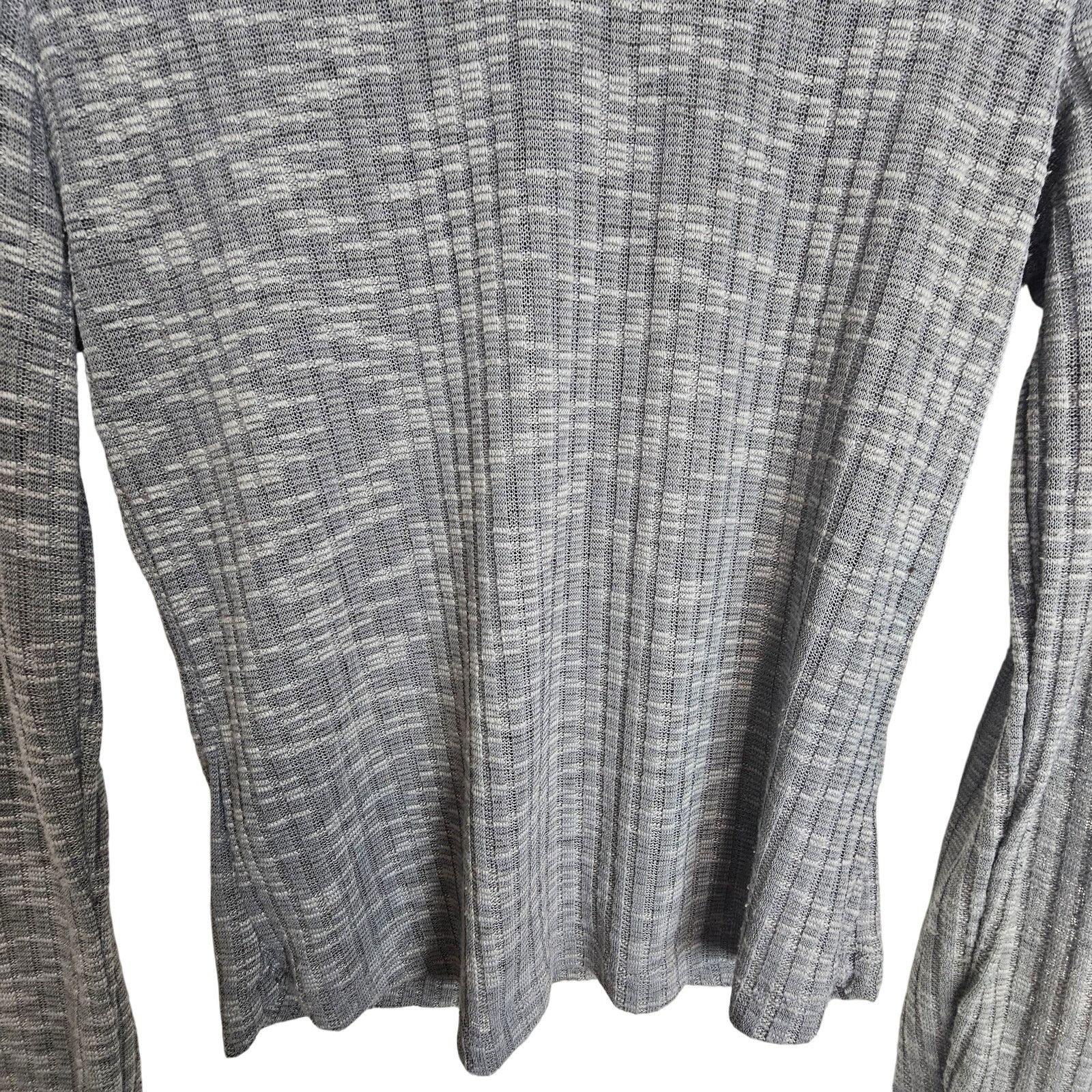 Free People Free People Intimately Women Sheer Ribbed Crewneck Size S Size S / US 4 / IT 40 - 3 Thumbnail