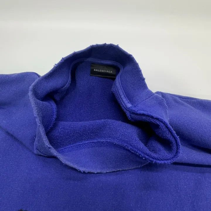 Balenciaga Balenciaga Balenciaga SS23 Logo Print Purple Sweatshirt -2 Size US M / EU 48-50 / 2 - 1 Thumbnail