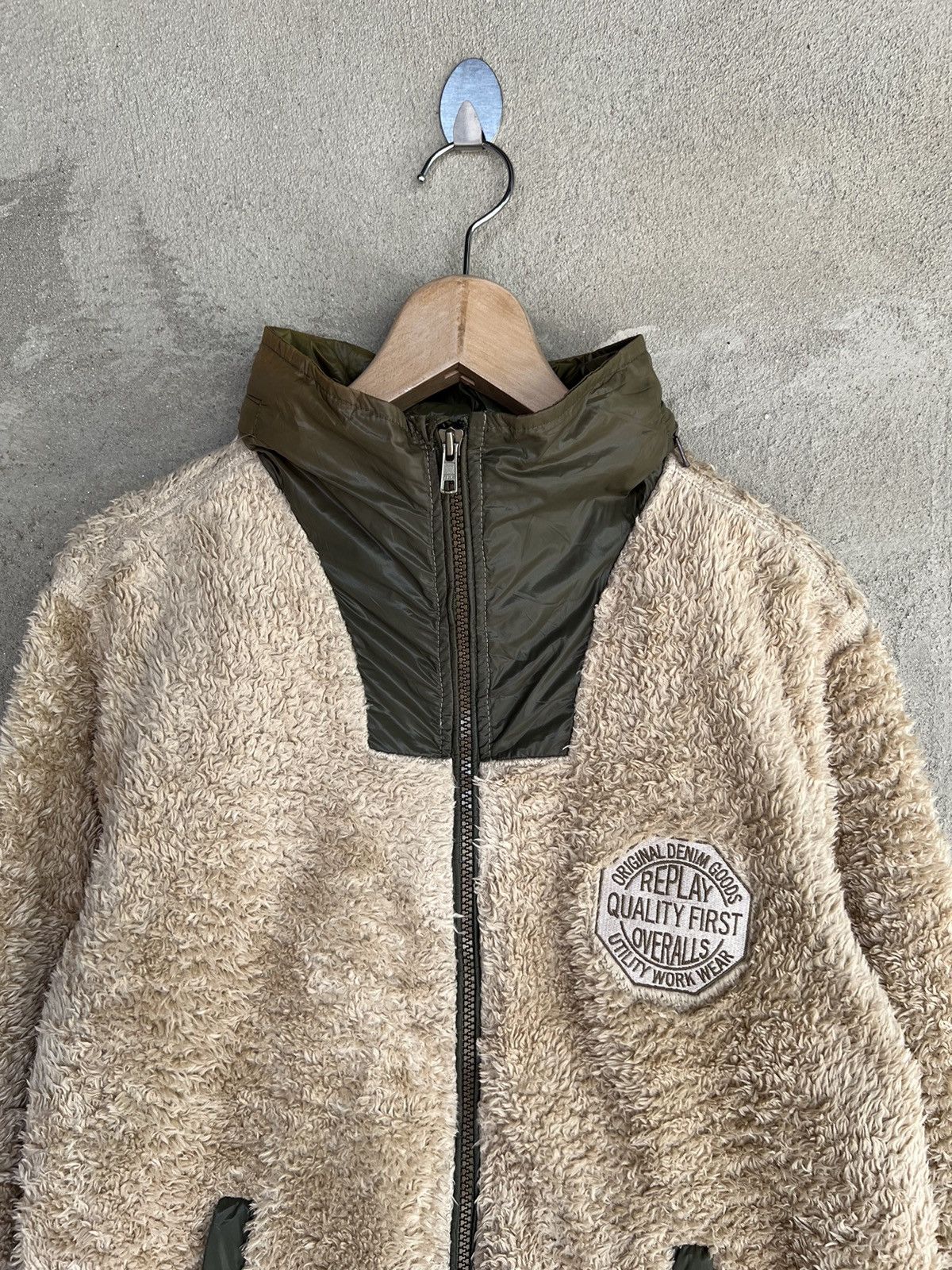 Replay × Vintage Vintage Replay Fleece Zipper Jacket Size US M / EU 48-50 / 2 - 3 Thumbnail