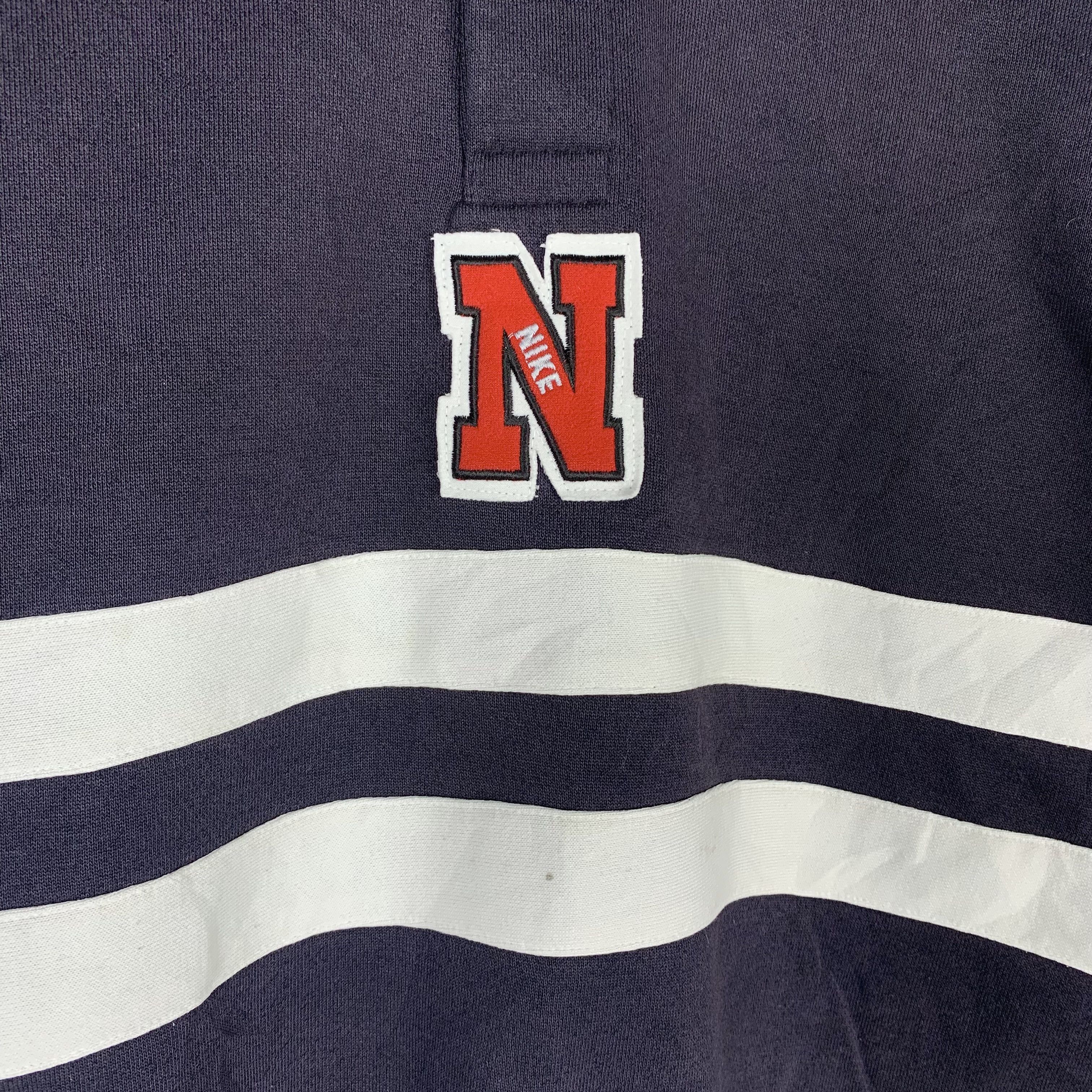 Nike Vintage 80s Nike Collared Sweatshirt Crewneck Size US S / EU 44-46 / 1 - 2 Thumbnail