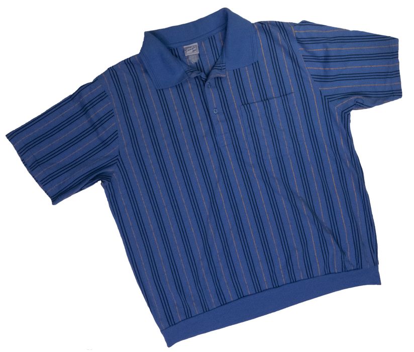 Haband 1980s Haband Casual Joe Striped Polo Shirt - L | Grailed
