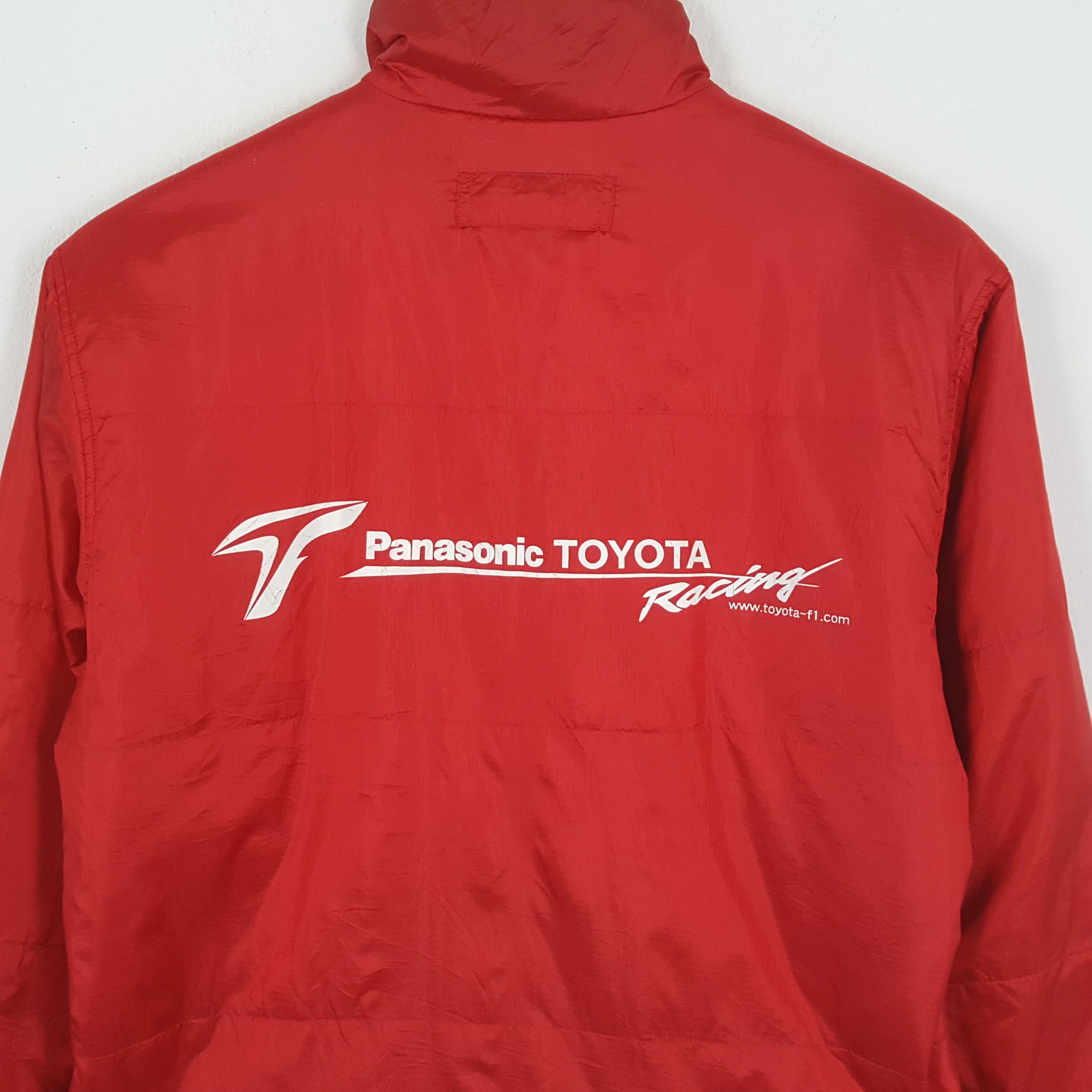 Vintage PANASONIC TOYOTA RACING Japanese Motorsports Jacket Size US L / EU 52-54 / 3 - 2 Thumbnail