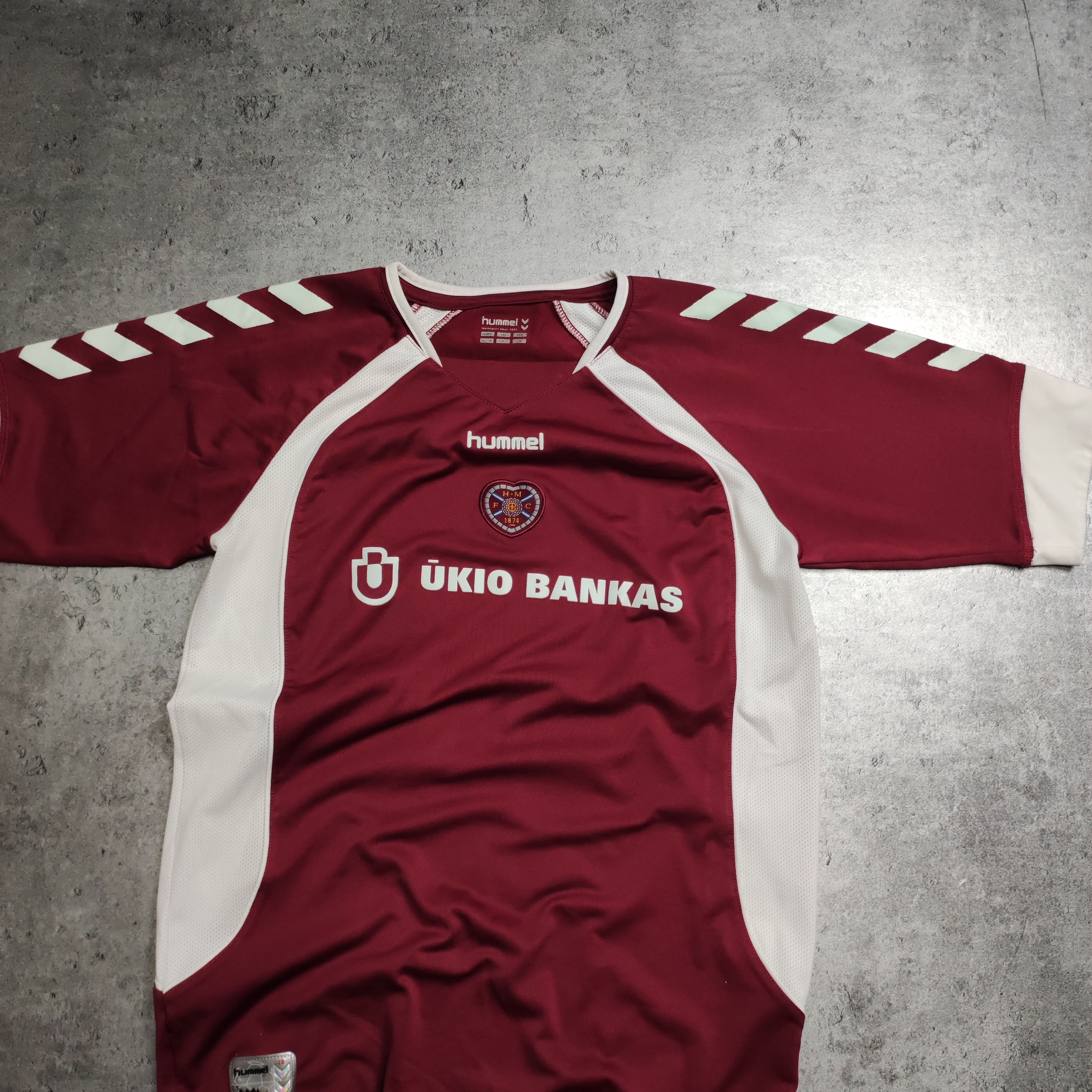 Vintage RARE 2006/2007 Football Soccer Heart of Midlothian Jersey Size US S / EU 44-46 / 1 - 3 Thumbnail