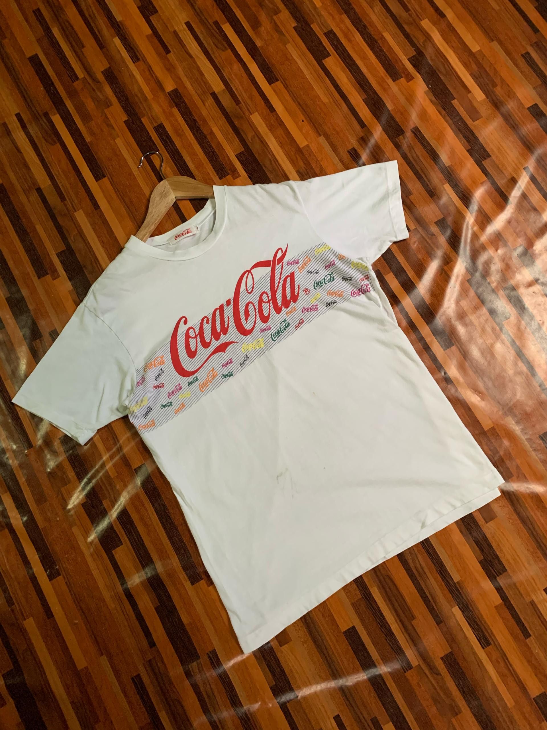 Vintage Single stich 80’s Coca Cola tee Size US L / EU 52-54 / 3 - 1 Thumbnail