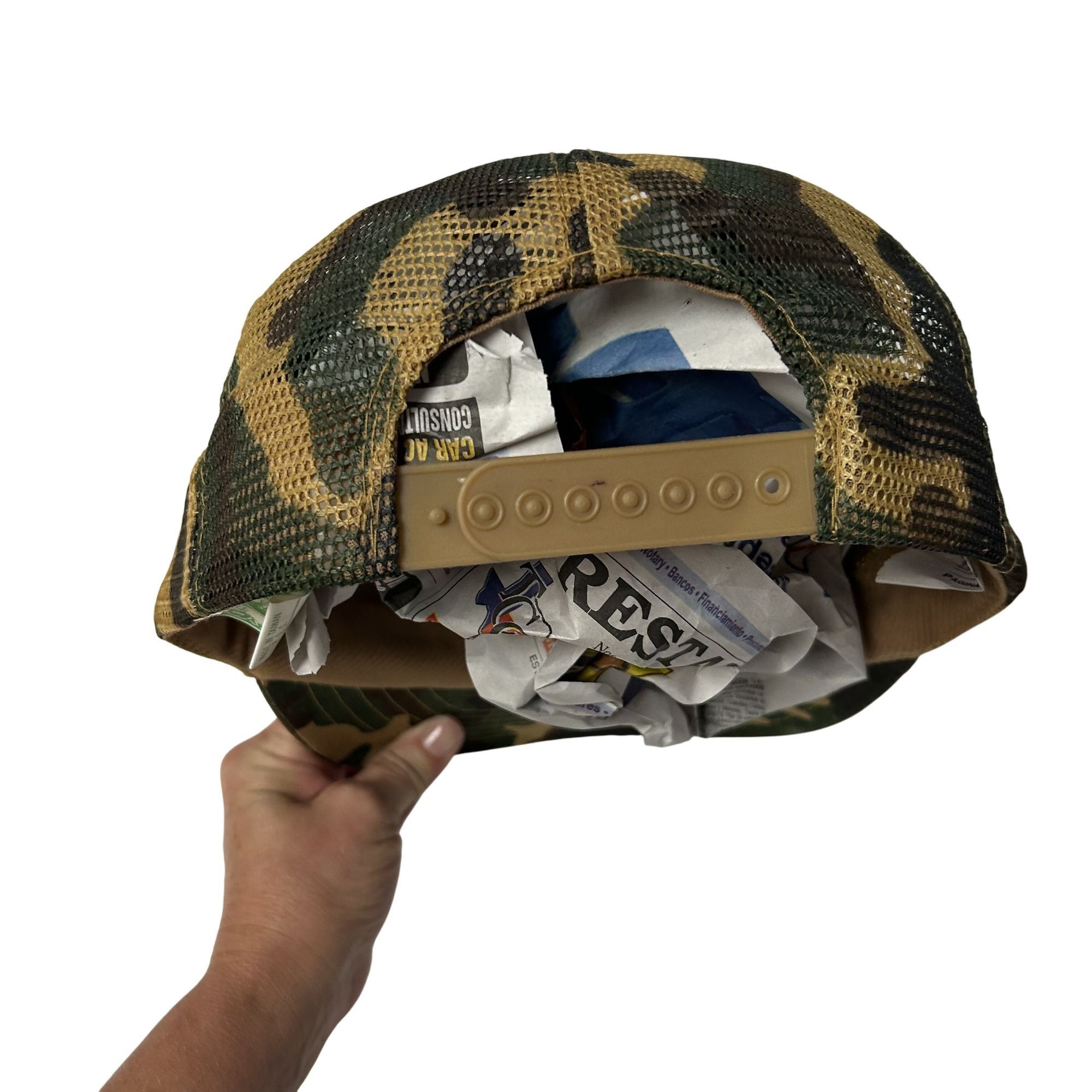 George 80's ROUGHNECK Mesh TRUCKER Hat HI/LO AUTO SUPPLY Snapback Size ONE SIZE - 10 Thumbnail