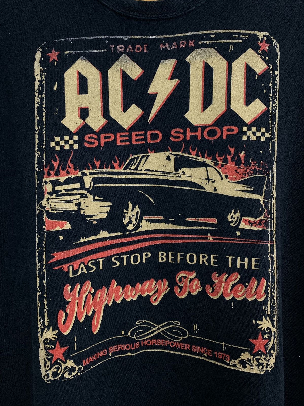 Band Tees AC/DC Speed Shop Highway To Hell T-shirt Size XL Top Black Size US XL / EU 56 / 4 - 3 Thumbnail