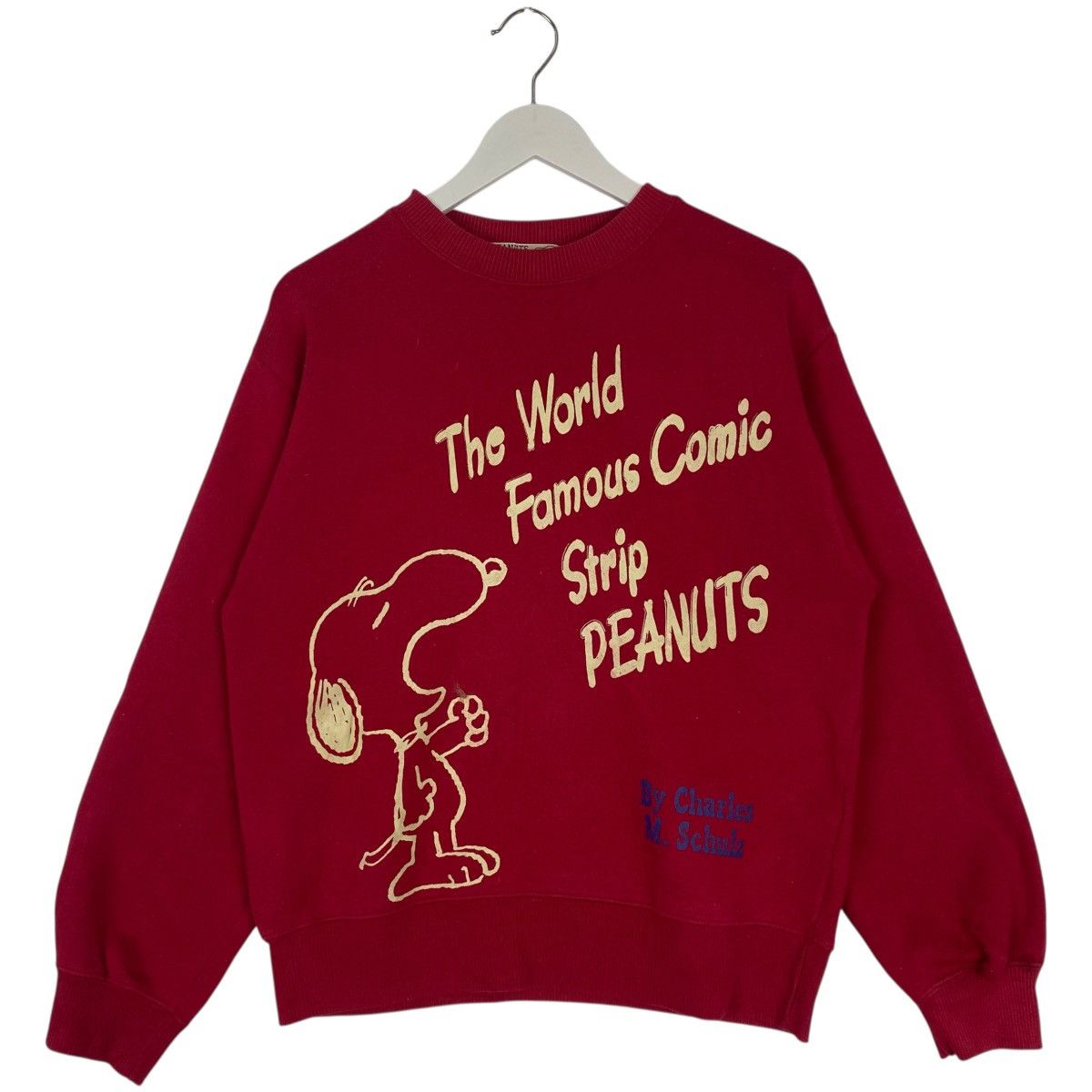 Other Vintage Peanuts Snoopy Crewneck Sweatshirt Red Size US S / EU 44-46 / 1 - 1 Thumbnail