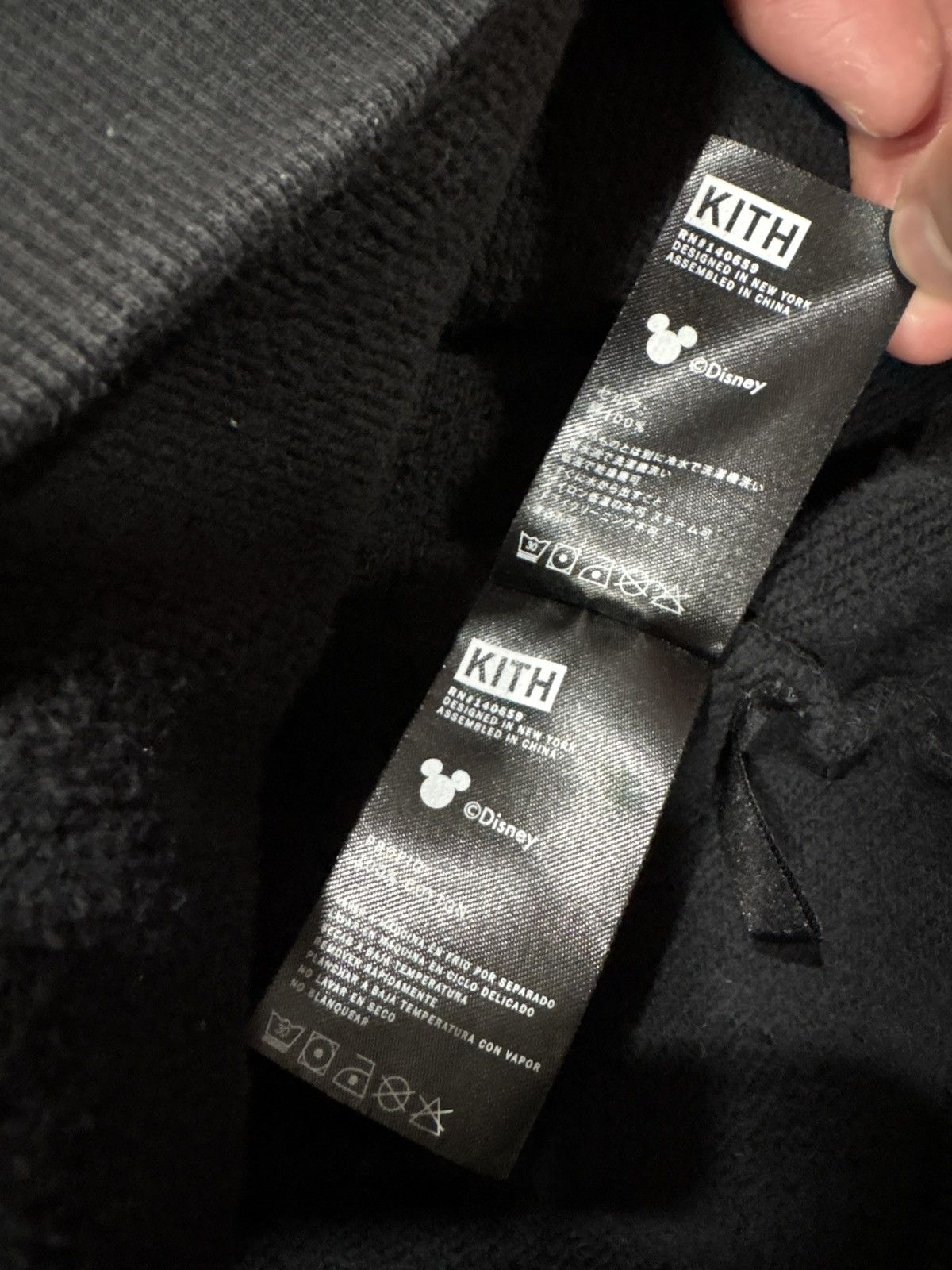 Disney × Kith Kith x Disney Mickey AOP Patch Hoodie Black Size US M / EU 48-50 / 2 - 8 Thumbnail