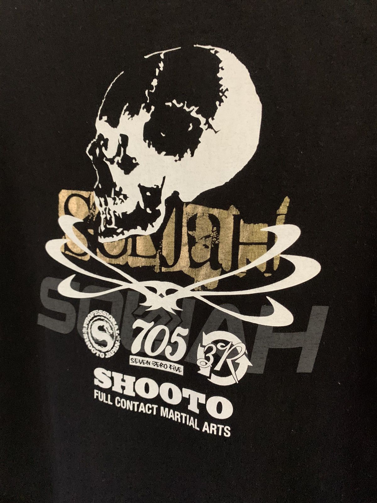 Japanese Brand SOLJAH Japan Martial Art NICE DESIGN T-shirt Size US L / EU 52-54 / 3 - 8 Thumbnail