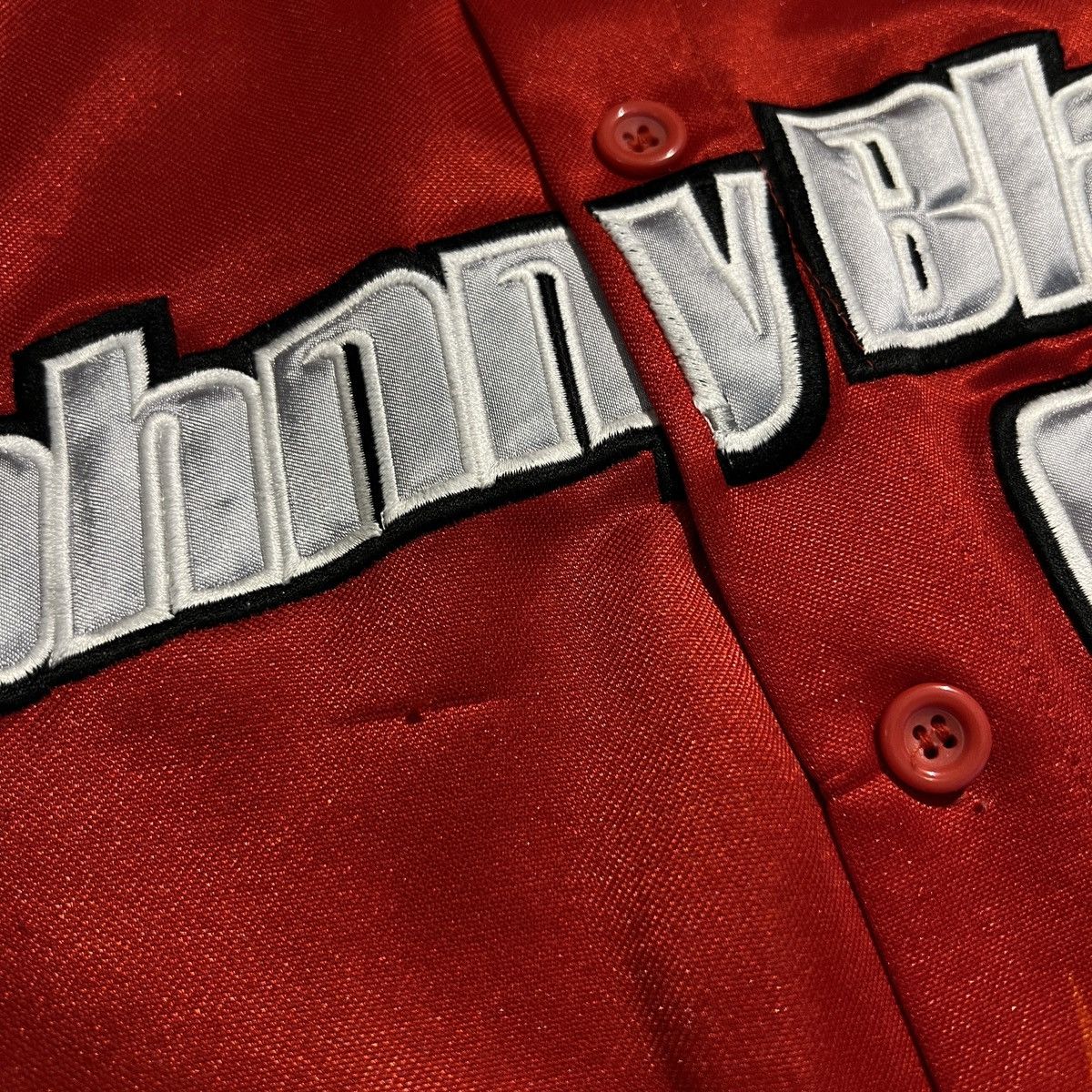 Other Vintage 90s Johnny Blaze Flame Jersey Size US XL / EU 56 / 4 - 4 Thumbnail