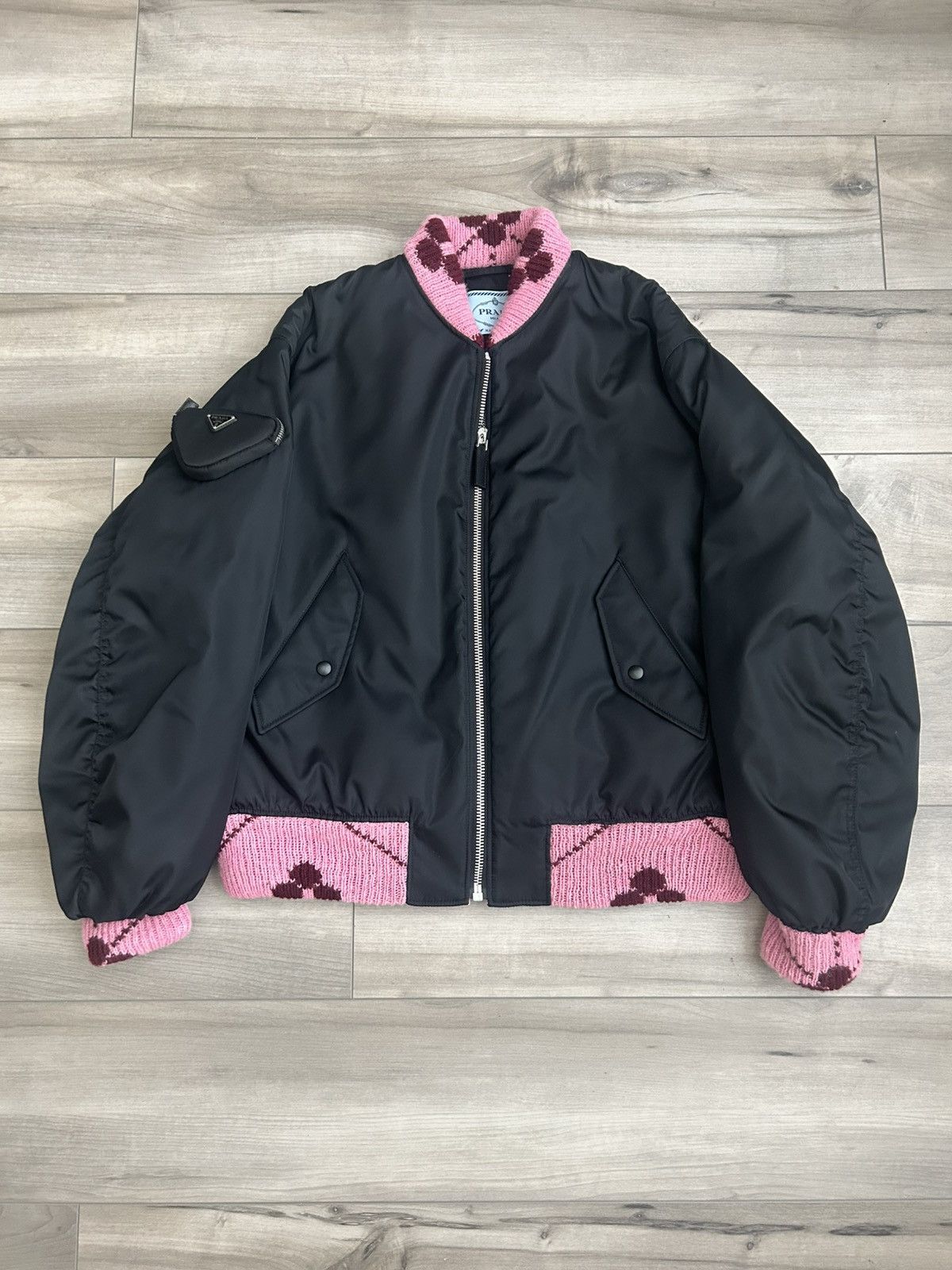 Prada Prada Sport 50 size M-L Down Bomber A2 Jacket SGE910