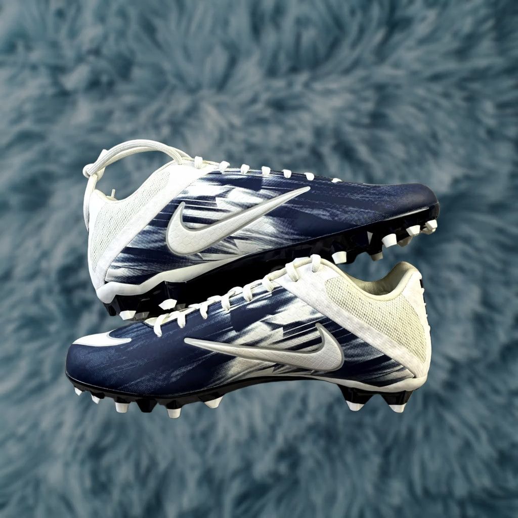 Nike Nike Vapor Speed 2 Mens Football Cleats Blue White Size 11 Lax Cleats Low Top Shoe Nike Mens Football Cleats Blue White Size 11 Size US 11 / EU 44 - 1 Thumbnail
