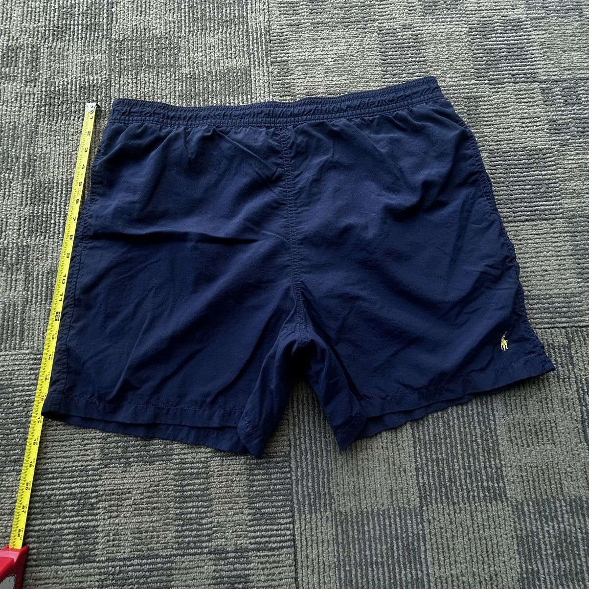 Polo Ralph Lauren VTG Polo Ralph Lauren Navy Blue/ Yellow Pony Board Shorts Size US 36 / EU 52 - 5 Thumbnail
