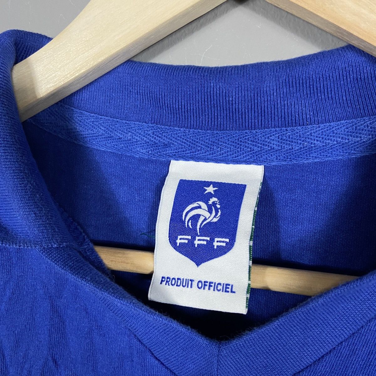 Vintage Retro Score Draw France 1984-86 soccer jersey Size US M / EU 48-50 / 2 - 5 Thumbnail