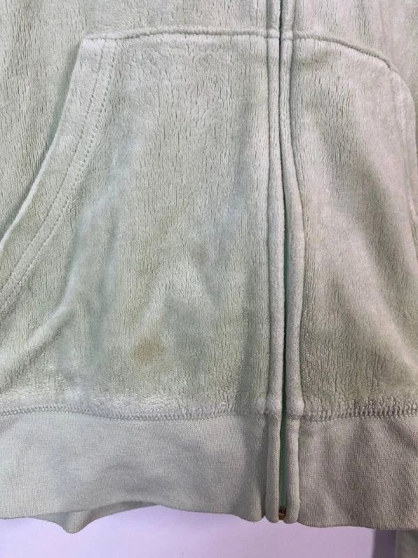 Juicy Couture Juicy Couture Velour Hoodie Green Size L Size L / US 10 / IT 46 - 2 Thumbnail