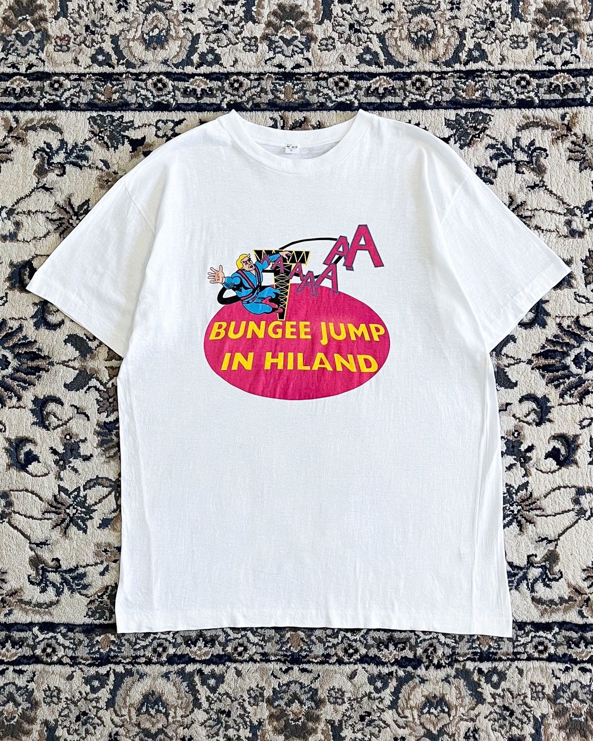 Anime Vintage Bungee Jump In Hiland Size US L / EU 52-54 / 3 - 1 Thumbnail