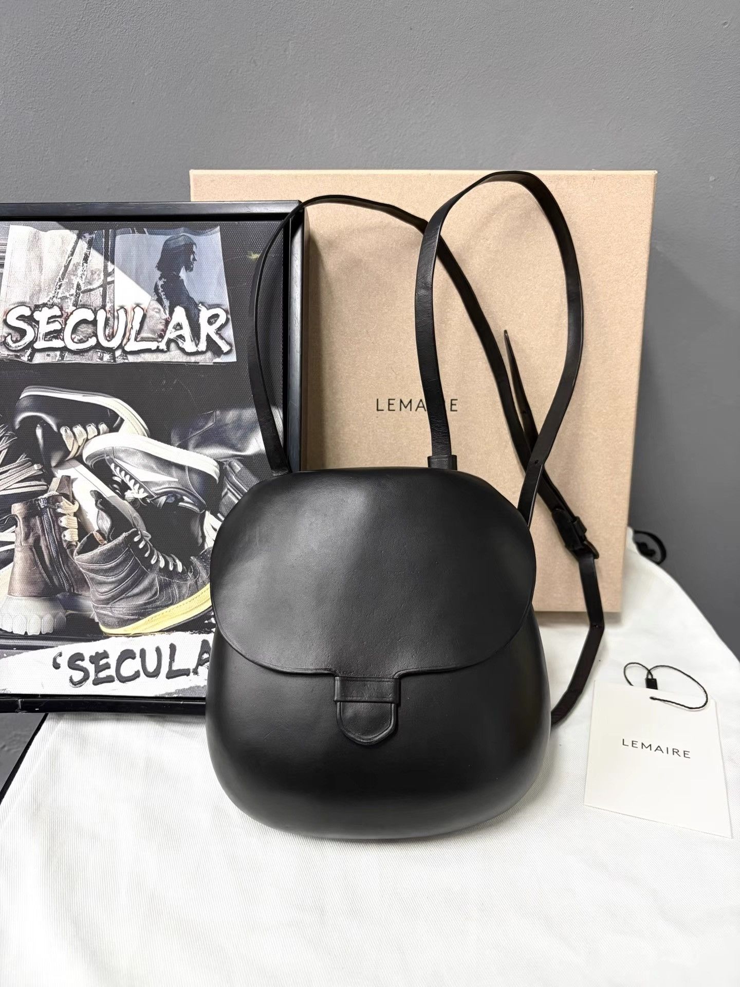Lemaire Lemaire 18SS Tacco Bag Saddle Bag K34 Size ONE SIZE - 1 Thumbnail