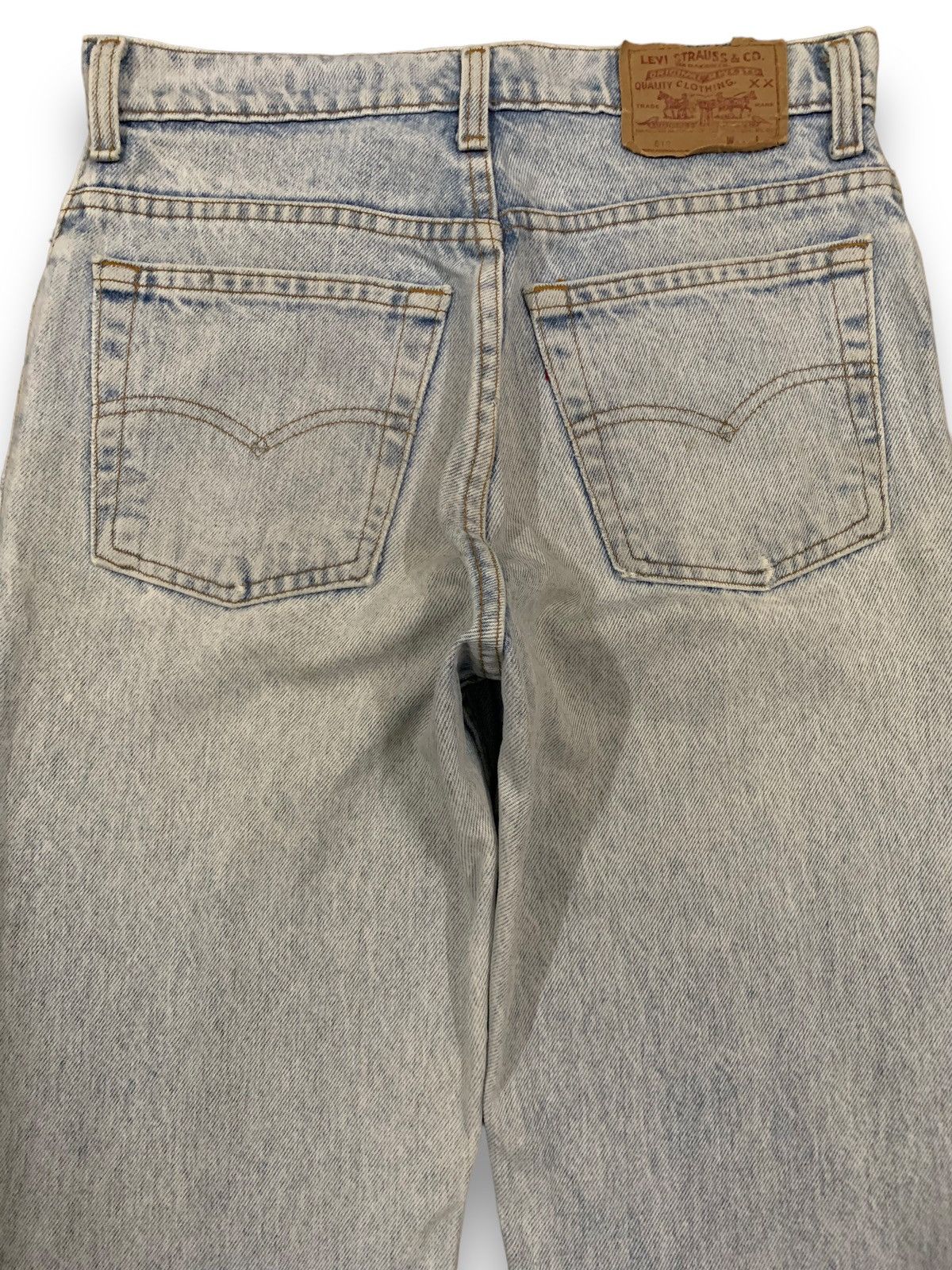 Levi's Vintage 80s Levis 610 Flame Printed Jeans like Gallery Dept. Size US 30 / EU 46 - 11 Thumbnail