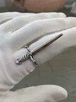 Vintage Skull Dagger Punk Ring Size ONE SIZE - 2 Thumbnail