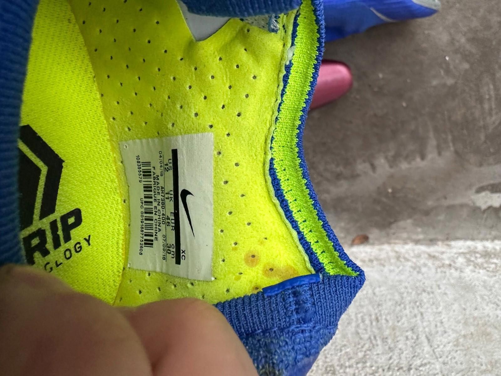 Nike NIKE Mercurial Vapor 12 Elite FG Soccer Cleats Boots US12 Size US 12 / EU 45 - 8 Thumbnail