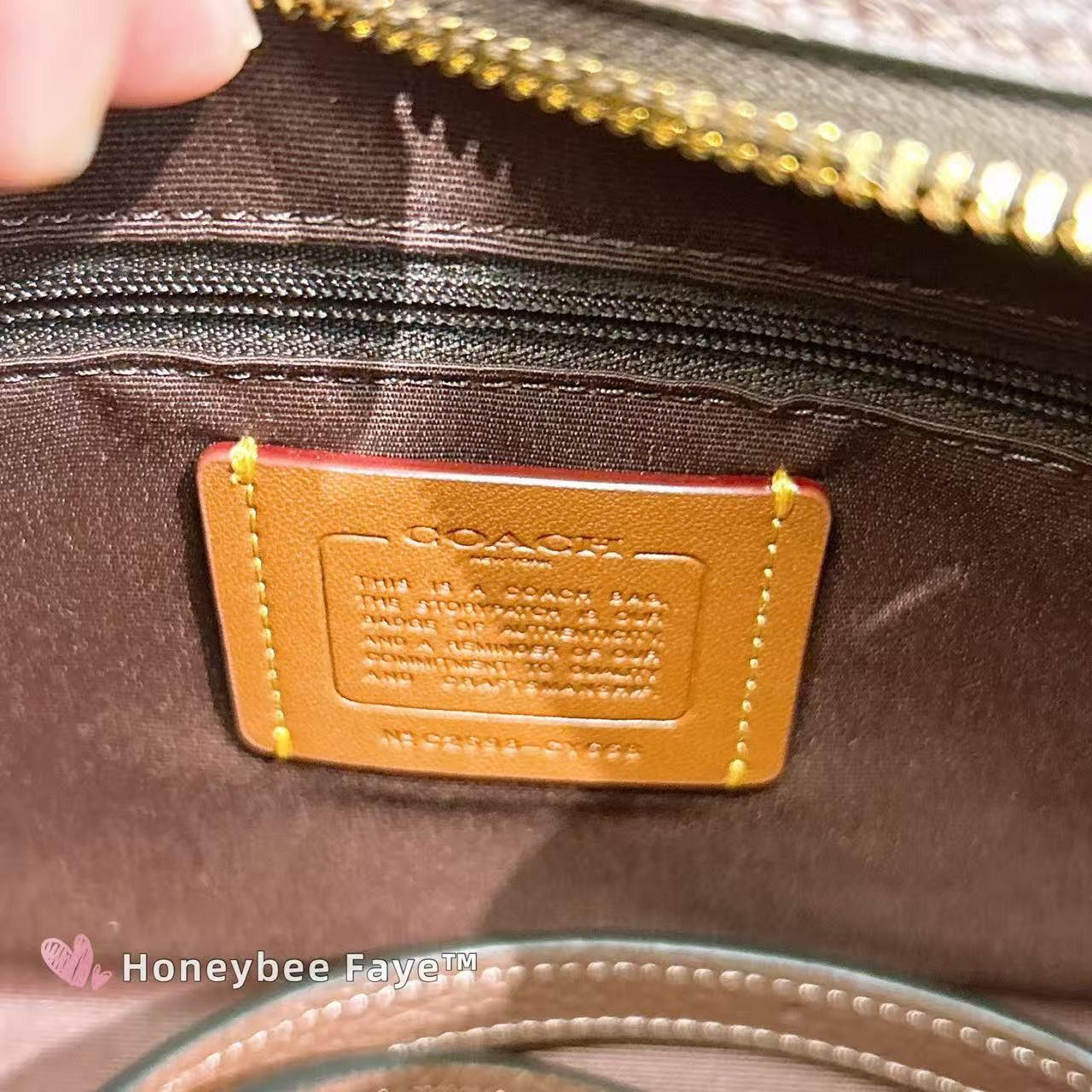 Coach Maggie Small Tote Bag CY668 Gold/Maple Size ONE SIZE - 6 Thumbnail