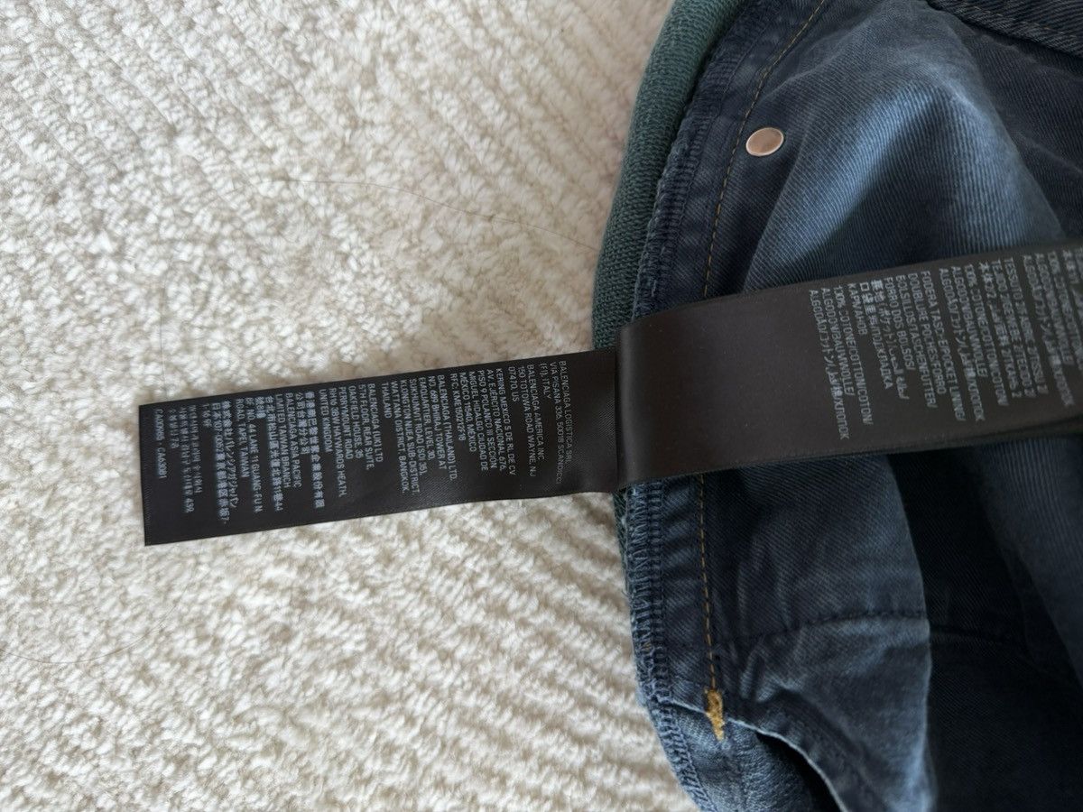 Balenciaga Balenciaga Hybrid Sweatpants Denim in Blue Size US 36 / EU 52 - 7 Thumbnail