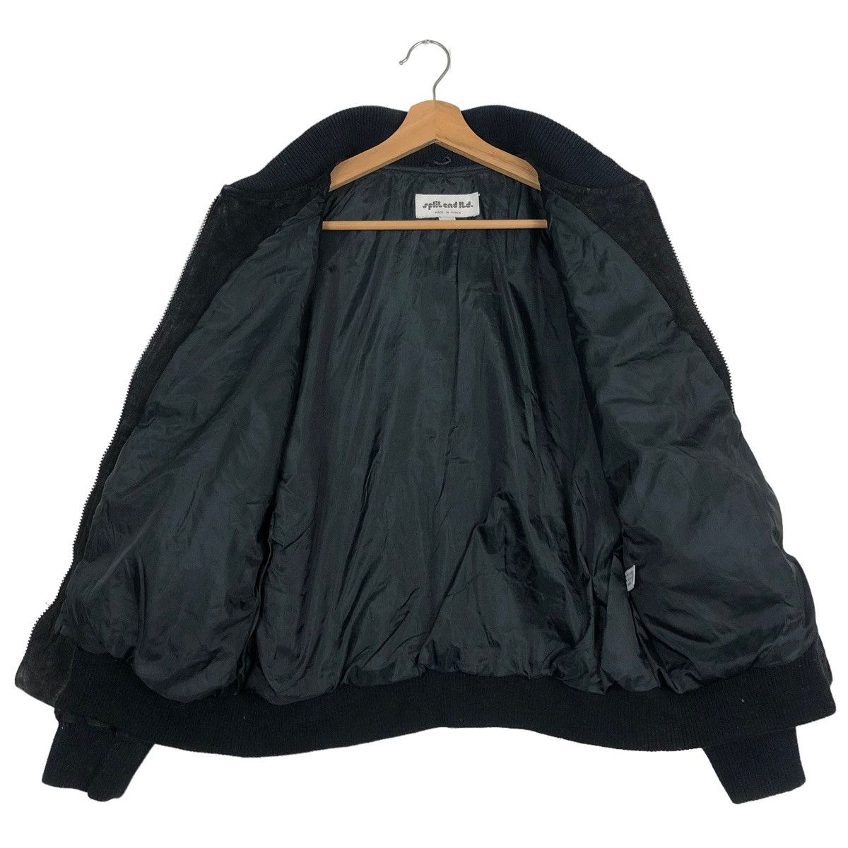 Japanese Brand 🔥90’s Vintage Leather Bomber Jacket Split End Issey Miyake Size US M / EU 48-50 / 2 - 10 Thumbnail