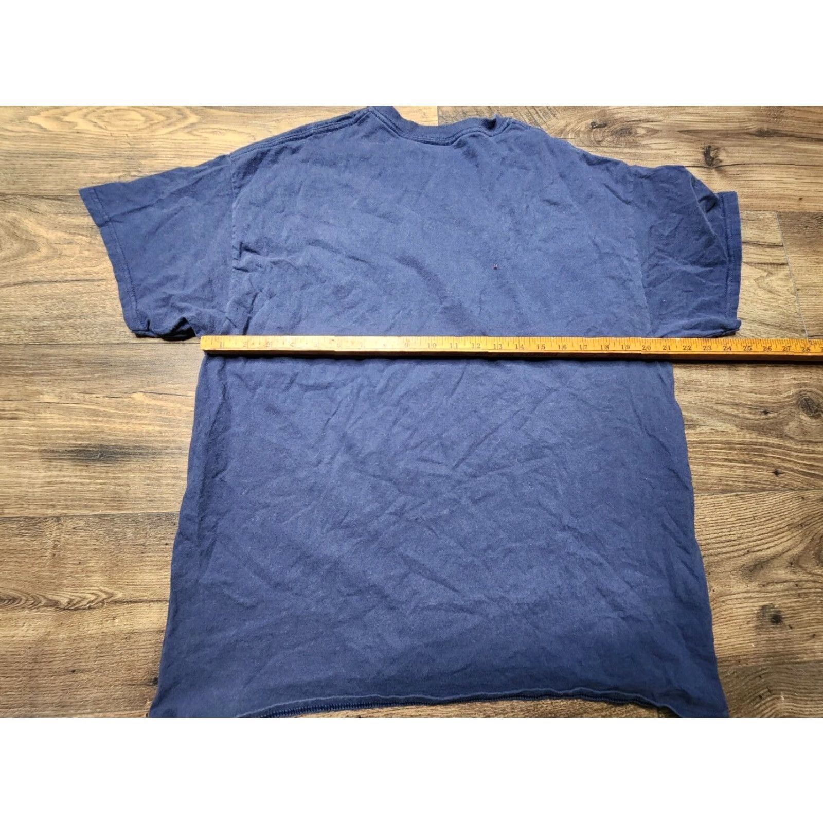 Gildan Mens XL Hollywood Star Cars Museum Tennessee Souvenir Travel T Shirt Blue Crew Neck Short Sleeve Cotton T-Shirt Mens XL Size US XL / EU 56 / 4 - 3 Thumbnail