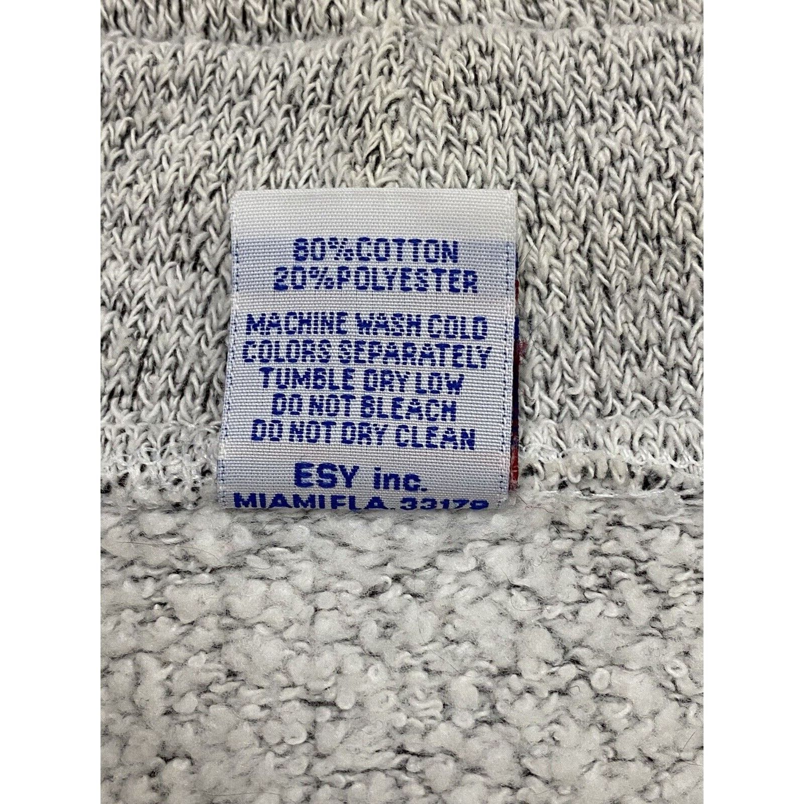Other VTG ESY Sportswear Painted Cat Zip Sweater Grey Kitten Size S / US 4 / IT 40 - 11 Thumbnail