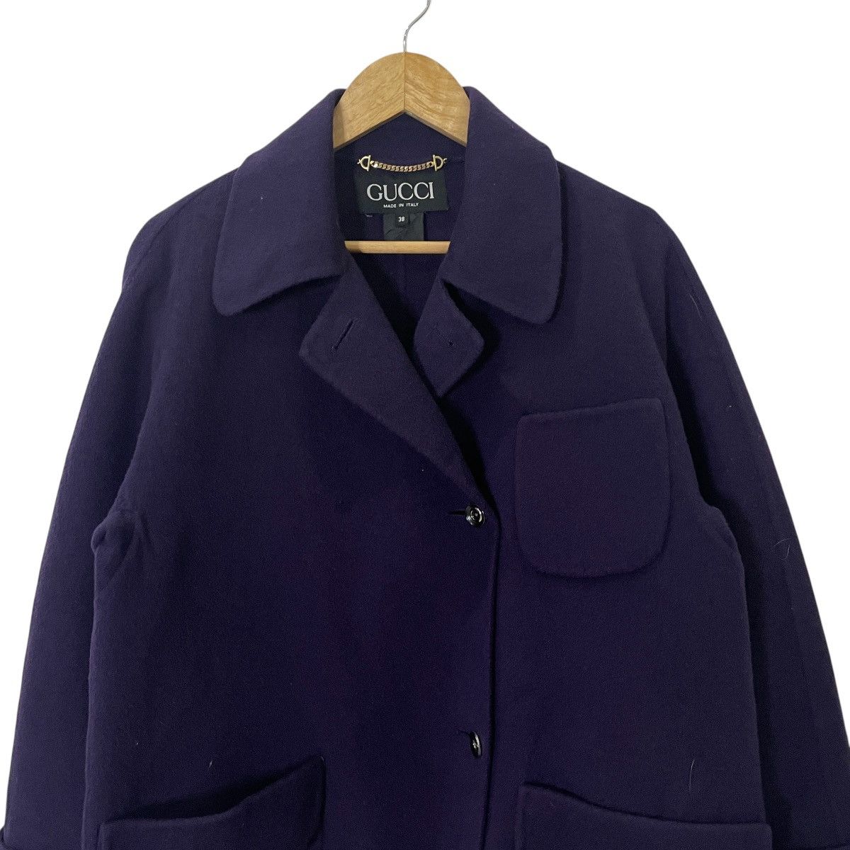 Gucci Vintage Gucci Wool Jacket Size US L / EU 52-54 / 3 - 5 Thumbnail