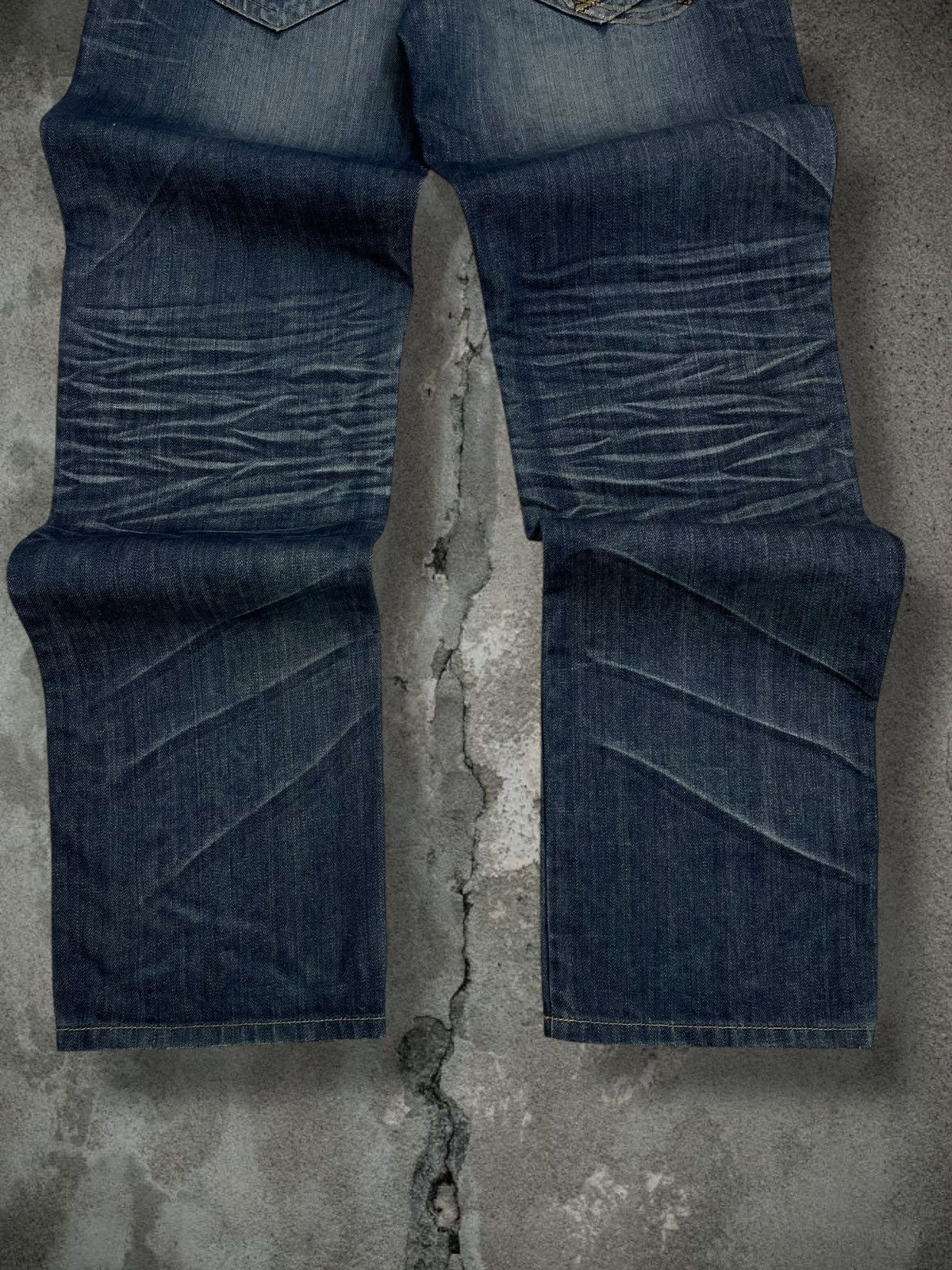 Tornado Mart Vintage Og Japan Designer Osaka Train Tribal Tradition Denim Size US 30 / EU 46 - 11 Thumbnail